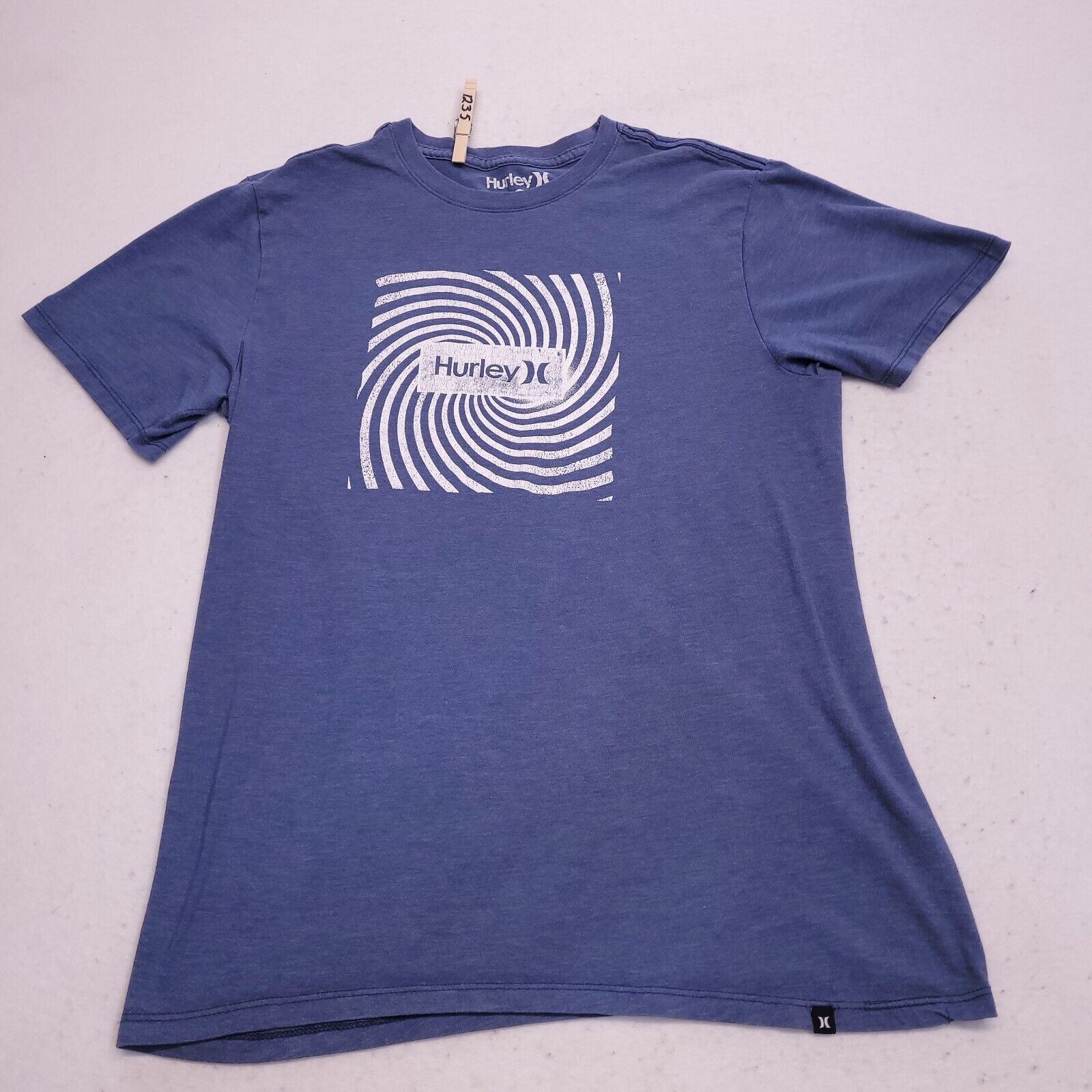 Hurley Hurley Casual Graphic T-Shirt Adult Mens Size Small Blue Size US S / EU 44-46 / 1 - 2 Thumbnail