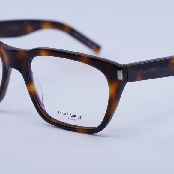 Saint Laurent Paris 🕶️ New Saint Laurent SL598OPT 003 Havana Eyeglasses 56mm Size ONE SIZE - 5 Thumbnail
