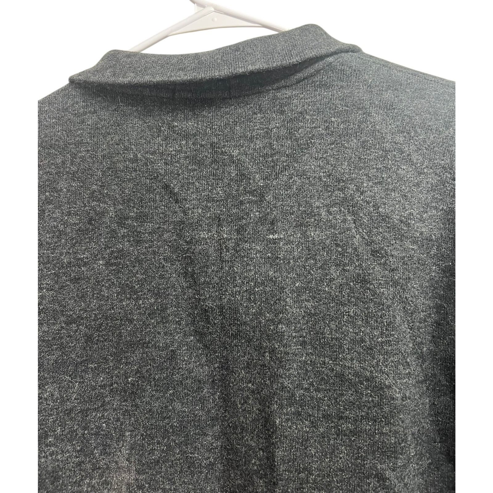 Polo Ralph Lauren Polo Ralph Lauren 1/4 Zip Sweater Pullover Charcoal Gray Size US L / EU 52-54 / 3 - 8 Thumbnail