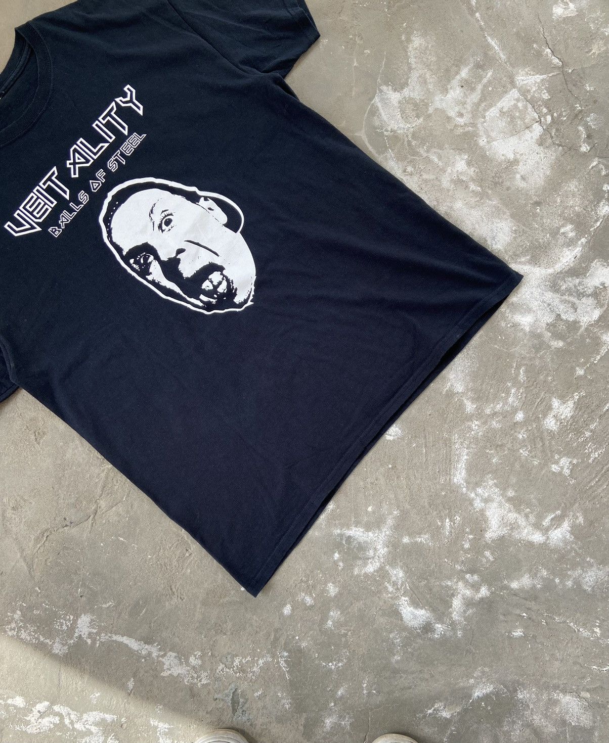Hysteric Glamour × Japanese Brand × Vintage Vintage Archival Washed Veit Ality BallsOfSteel No Seam Tee Size US L / EU 52-54 / 3 - 4 Thumbnail