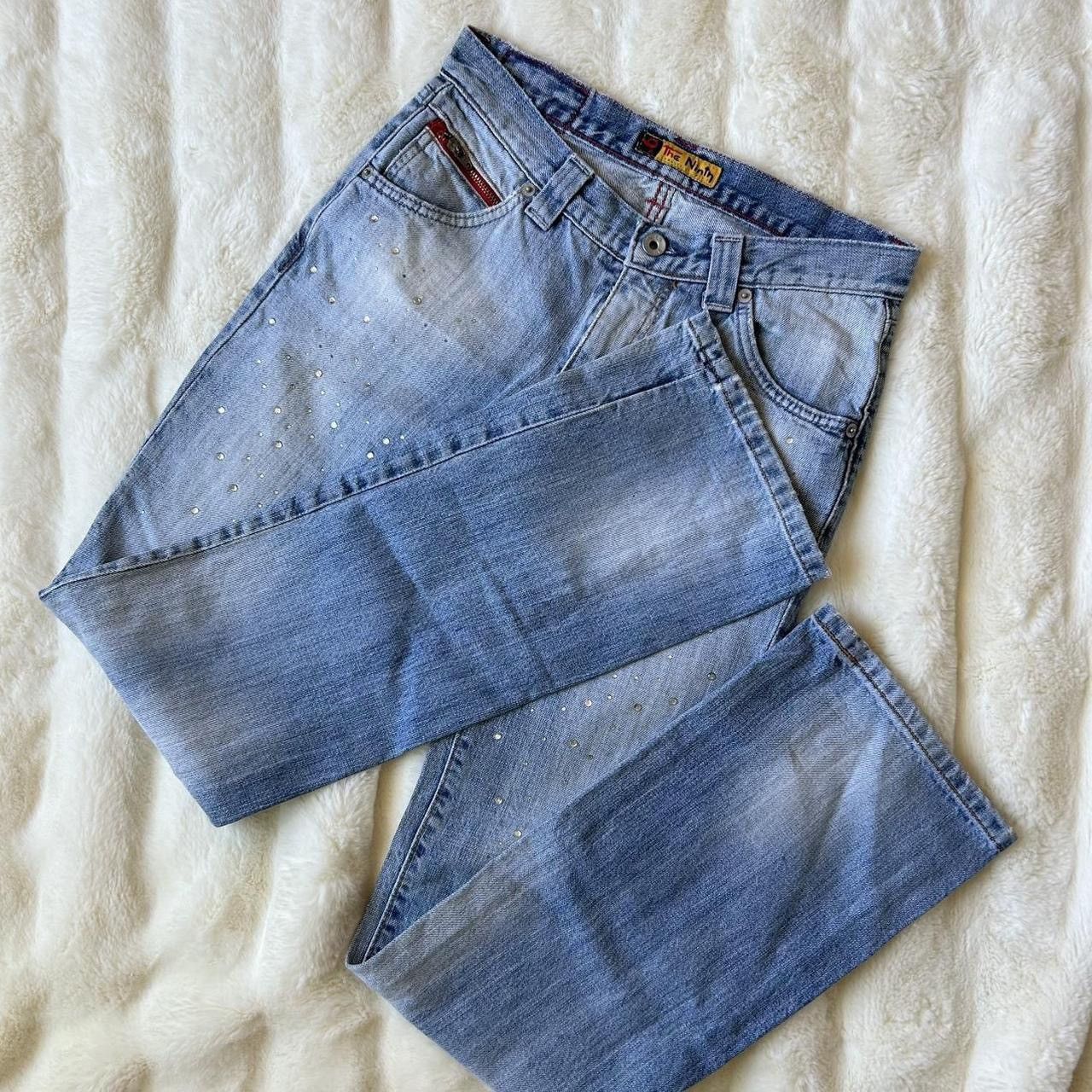 Other the ninth rhinestone denim jeans ⋆˙⟡ Size 25" / US 0 / IT 36 - 1 Thumbnail