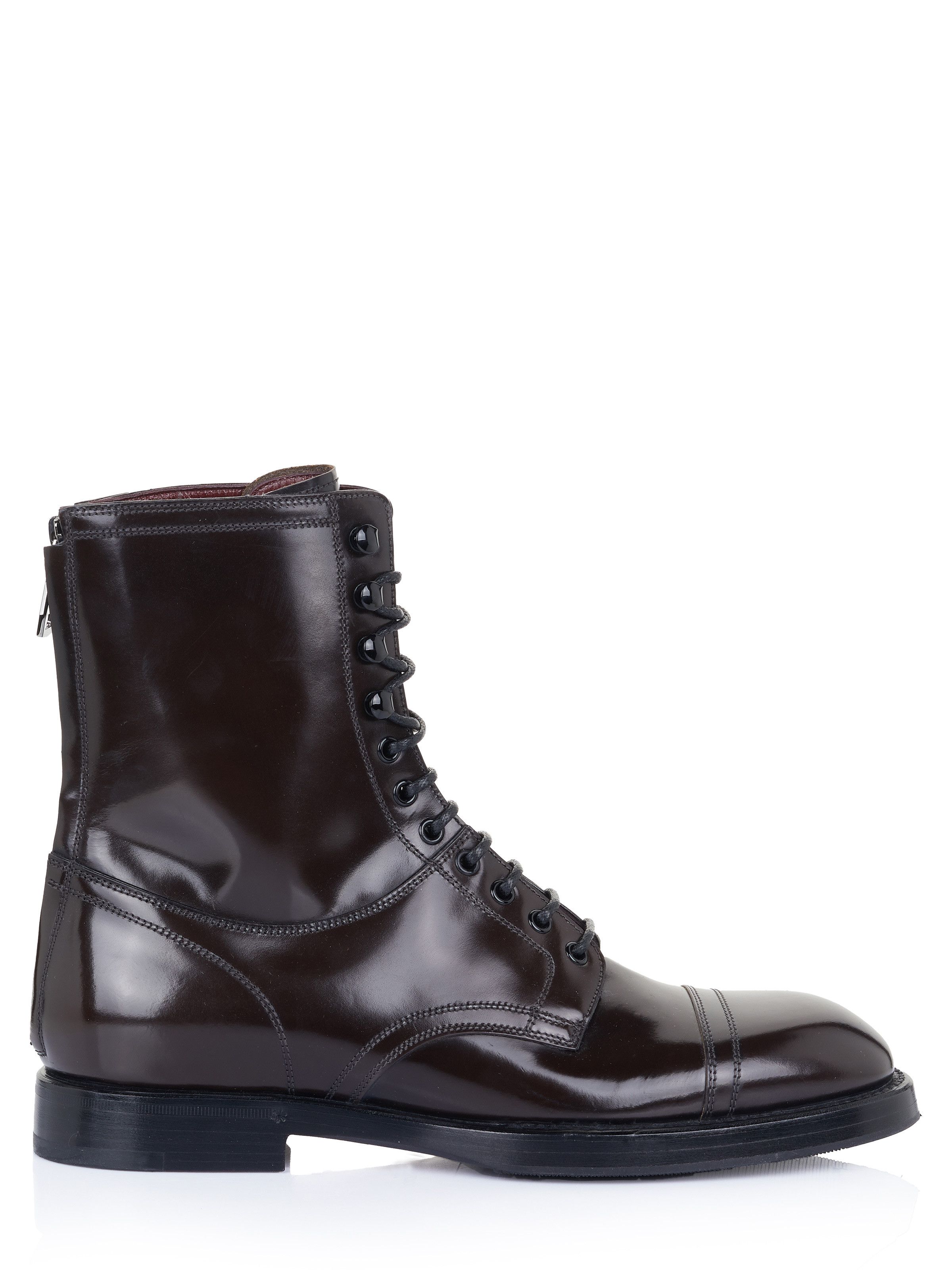 Dolce & Gabbana o1y0125 Ankle Boots in Dark Brown Size US 6 / EU 39 - 1 Thumbnail