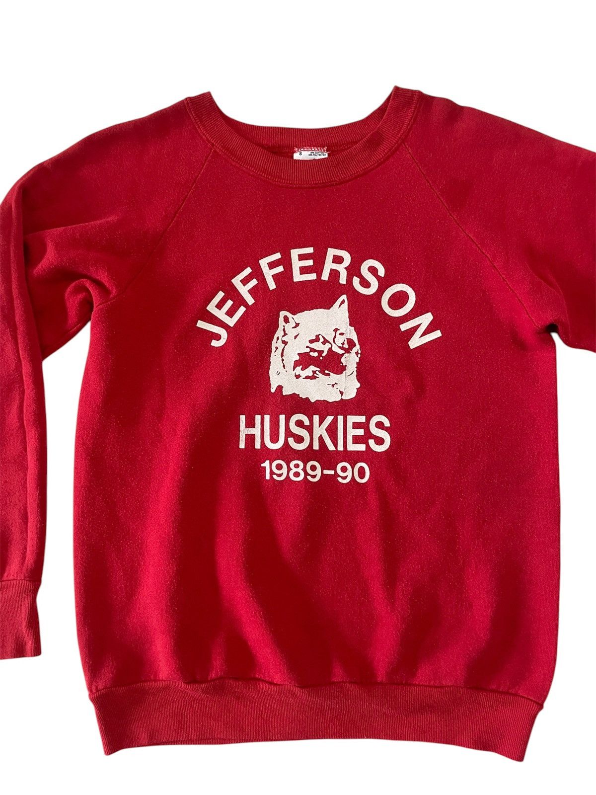 Fruit Of The Loom × Vintage Vintage USA Sweatshirt 80s Size US S / EU 44-46 / 1 - 2 Thumbnail