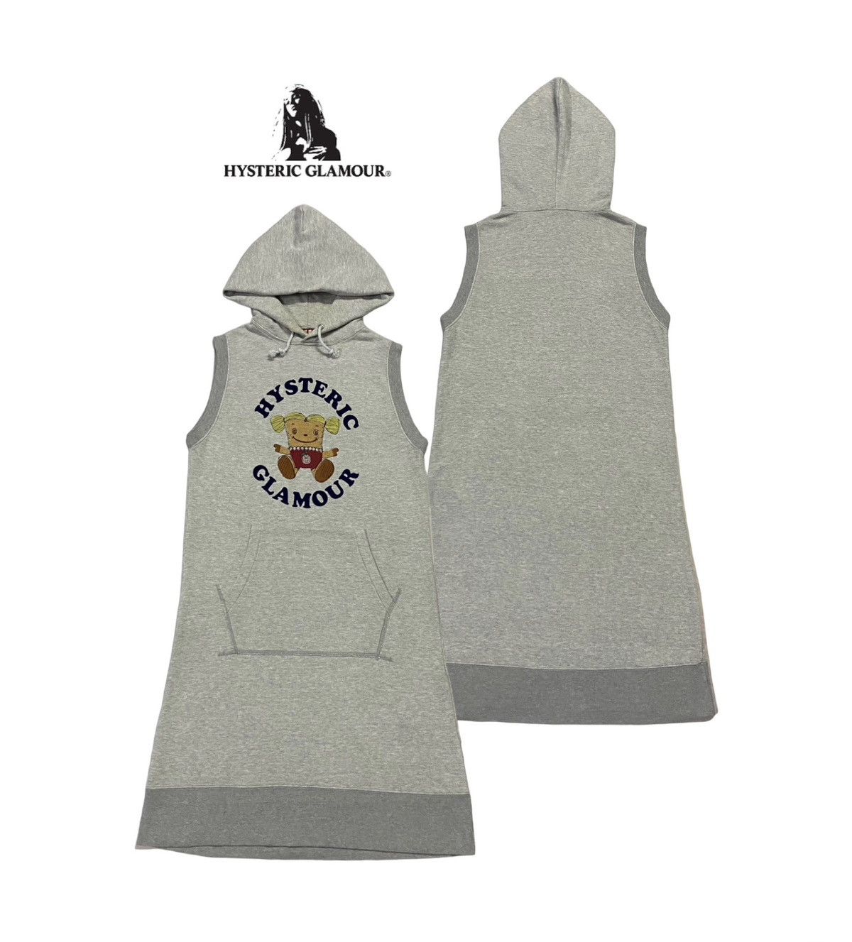 Hysteric Glamour Hysteric Glamour Sleeveless Long Hoodie Size S / US 4 / IT 40 - 1 Thumbnail