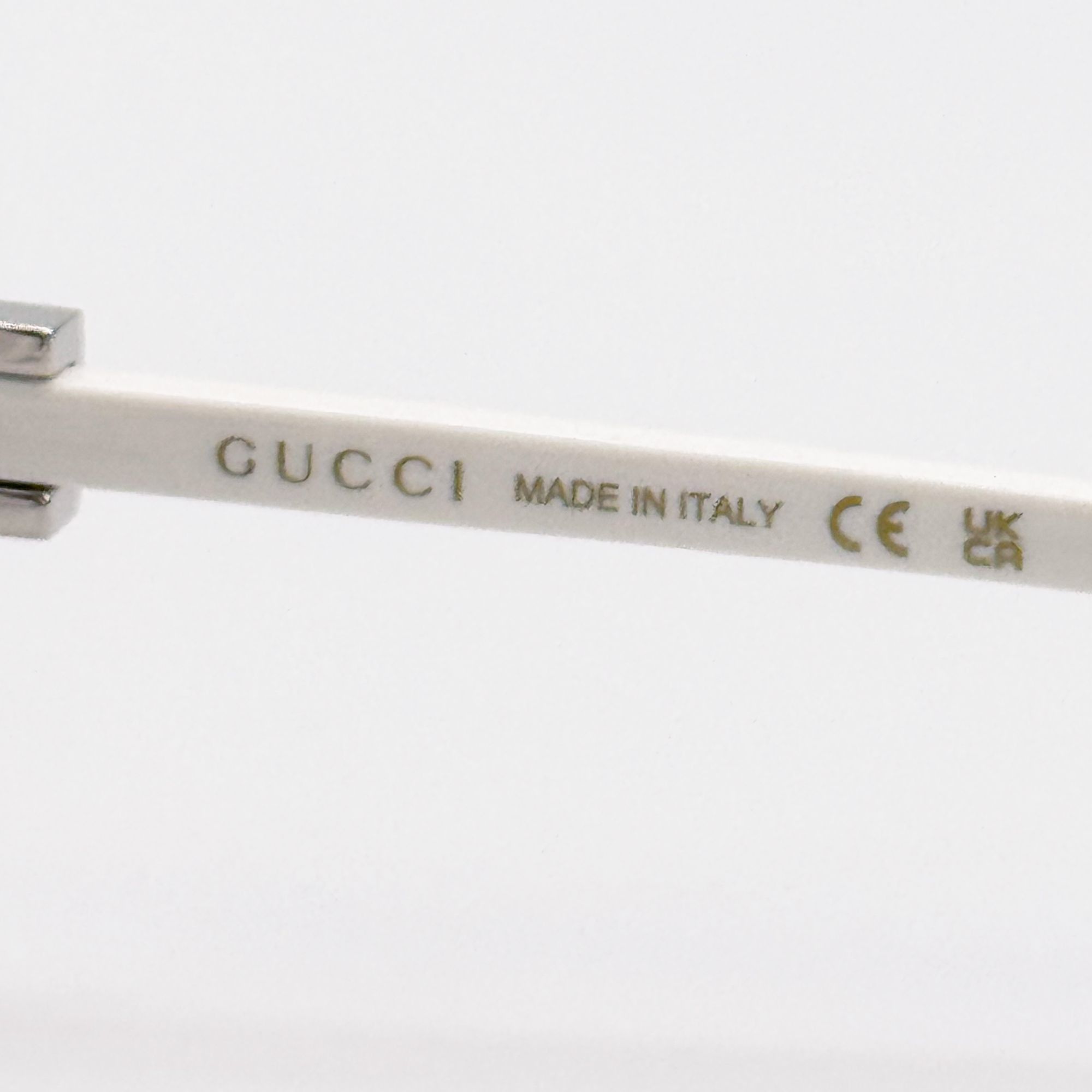Gucci NEW GUCCI SUNGLASSES GG1684SA 006 WHITE/GRAY WOMEN EYEWEAR G Size ONE SIZE - 9 Thumbnail