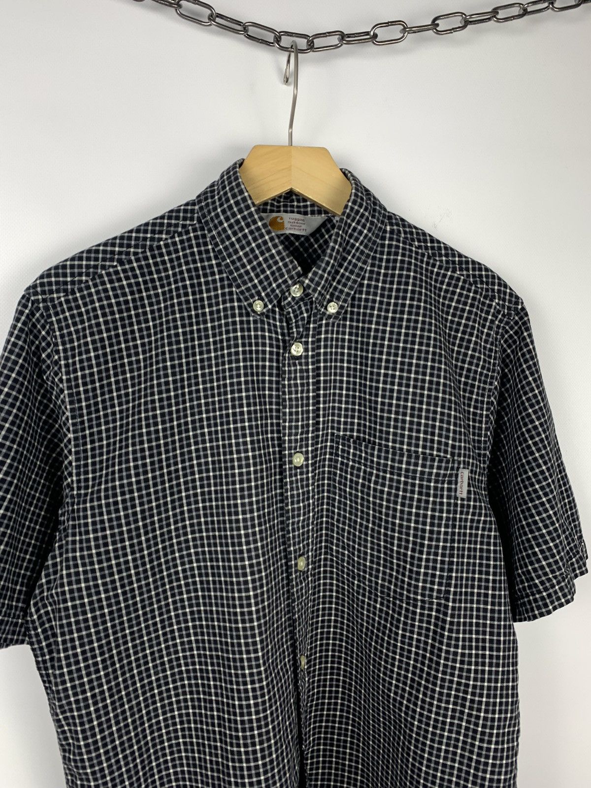 Carhartt Vintage Carhartt Lexington Shirt Short Sleeve Men’s Size M Size US M / EU 48-50 / 2 - 2 Thumbnail