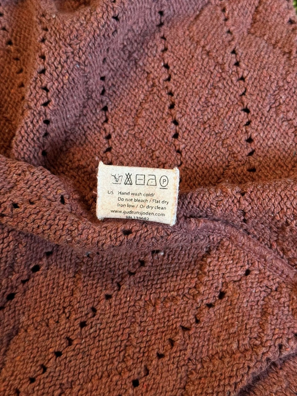 Designer Gudrun Sjoden avant garde cardigan sweater Size M / US 6-8 / IT 42-44 - 6 Thumbnail