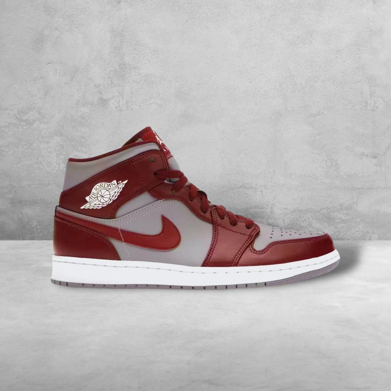Nike Nike Air Jordan 1 Mid ‘Cherrywood Red’ Basketball Sneakers Size US 9.5 / EU 42-43 - 1 Thumbnail