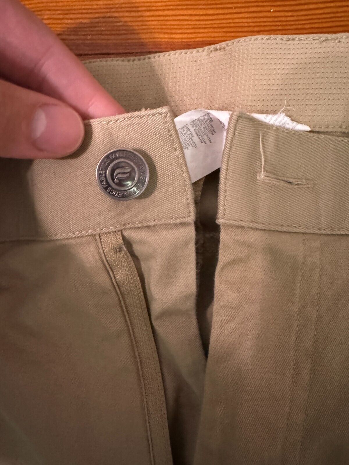Fabletics 31x32 Fabletics High Side Chino Pants Twill Slim Fit Khakis Size US 32 / EU 48 - 3 Thumbnail