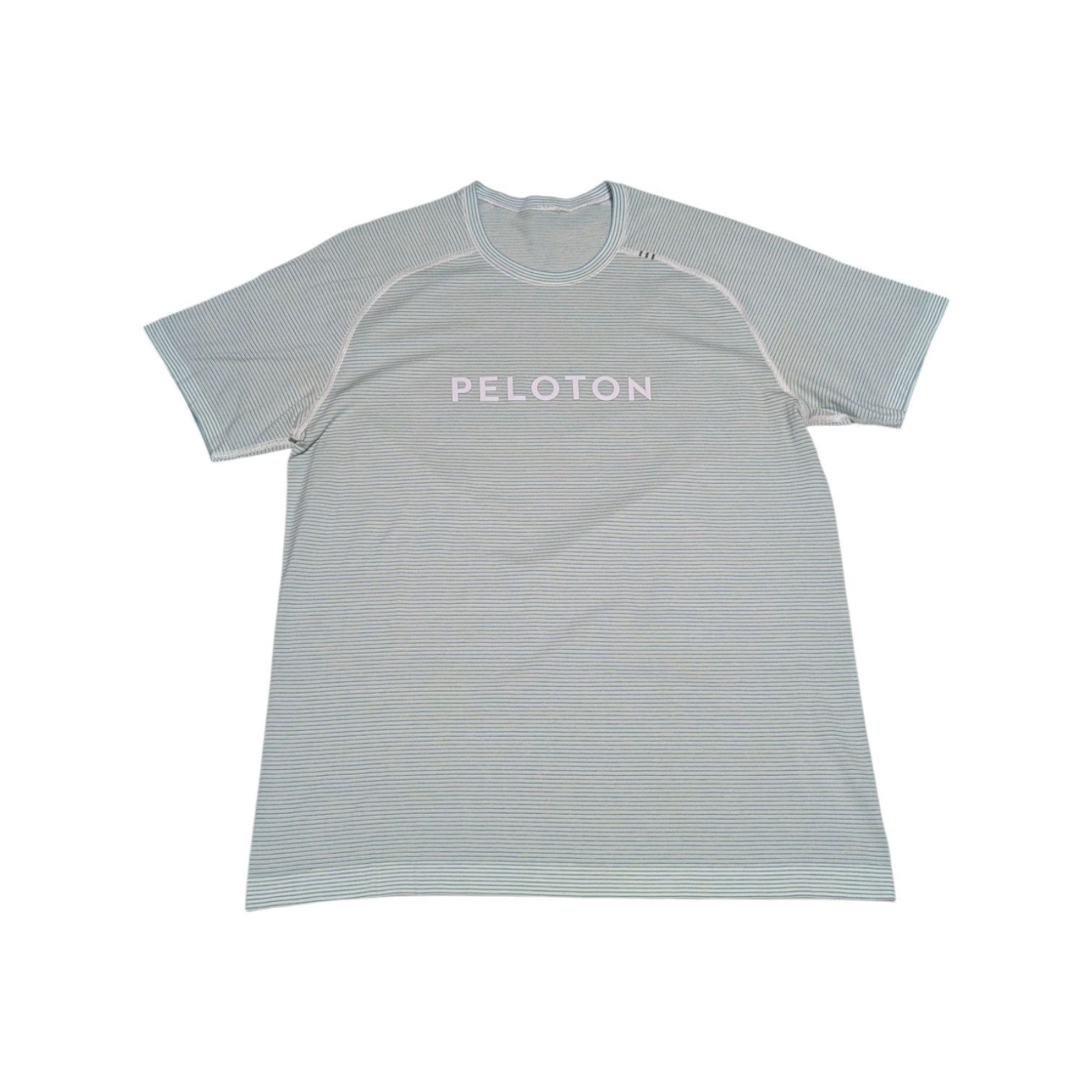 Lululemon × Peloton Lululemon x Peloton Metal Vent Tech Striped Tee Shirt Large Size US L / EU 52-54 / 3 - 1 Thumbnail