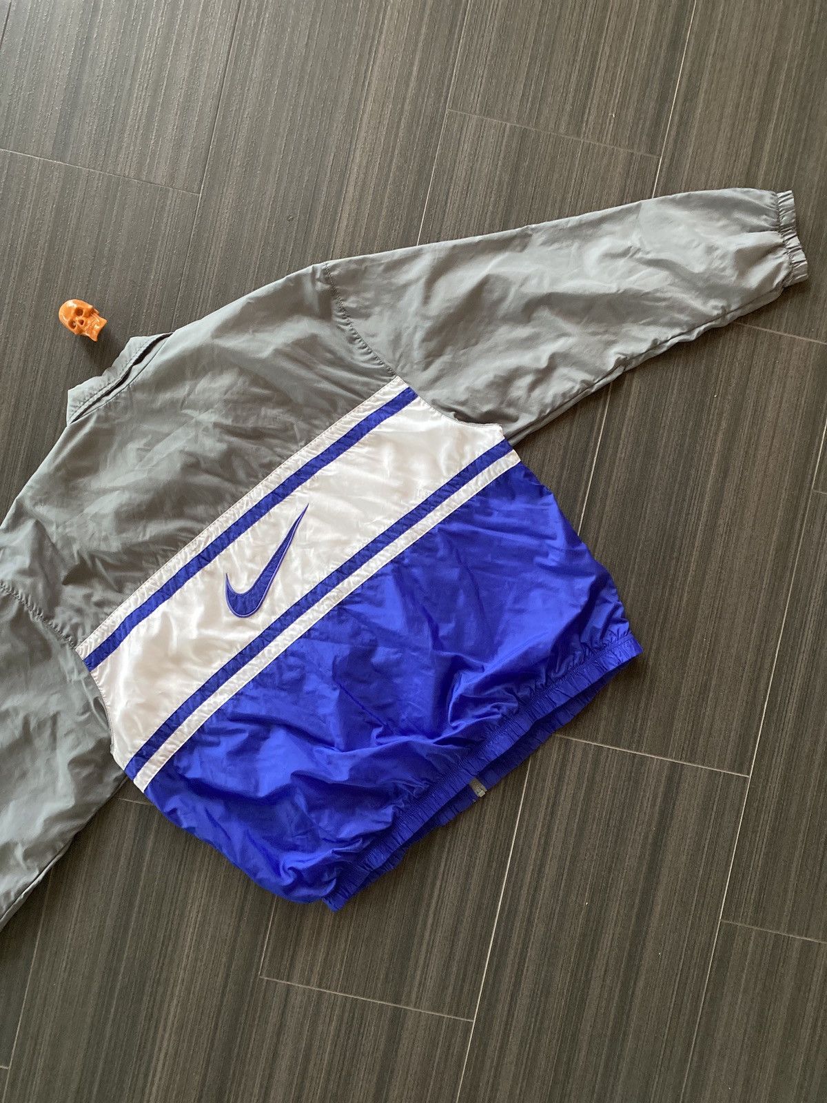 Nike × Vintage 90s Nike big logo windbreaker XL Size US XL / EU 56 / 4 - 5 Thumbnail