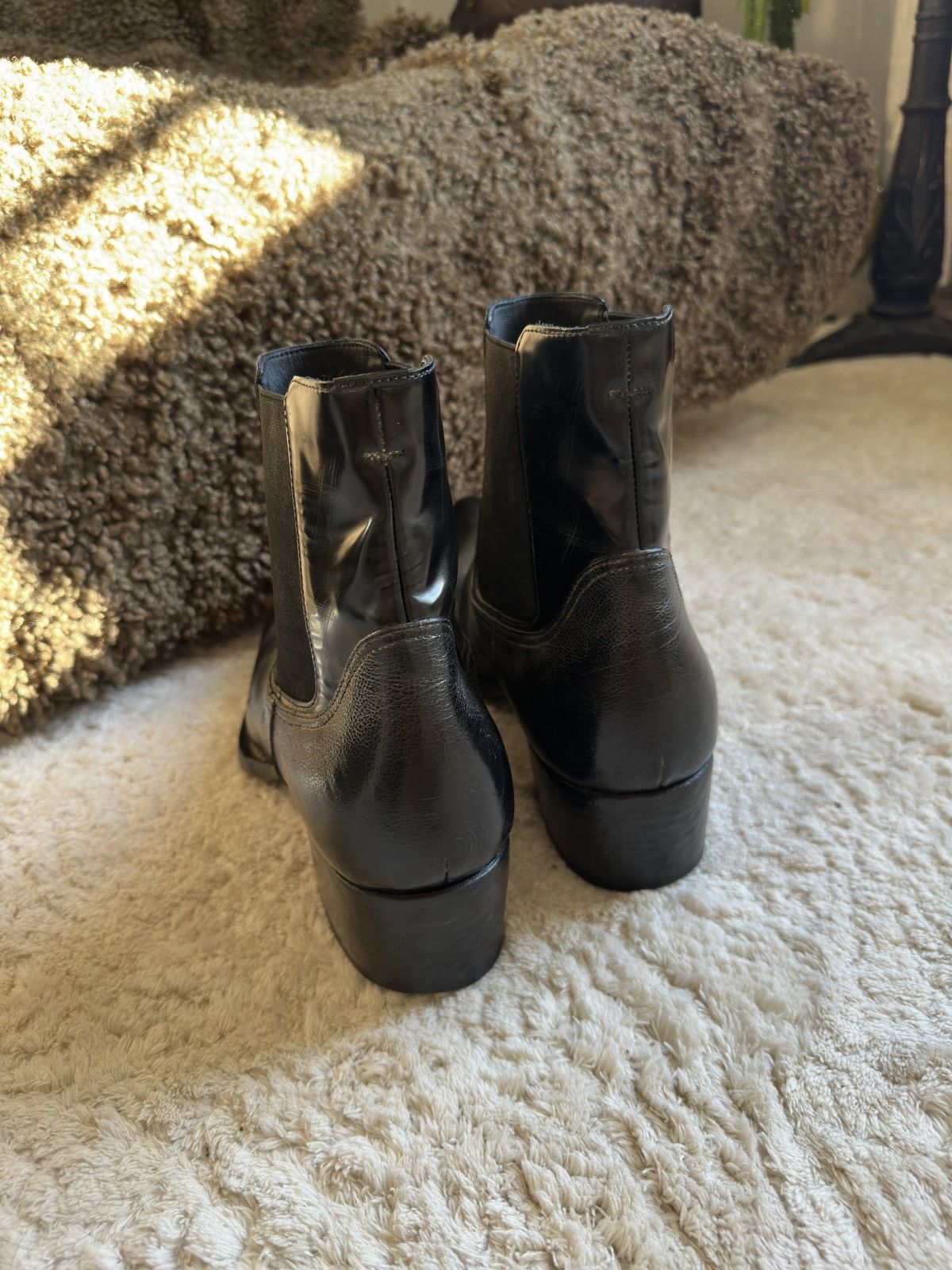 Prada Prada leather used boots Size US 11 / EU 44 - 6 Thumbnail