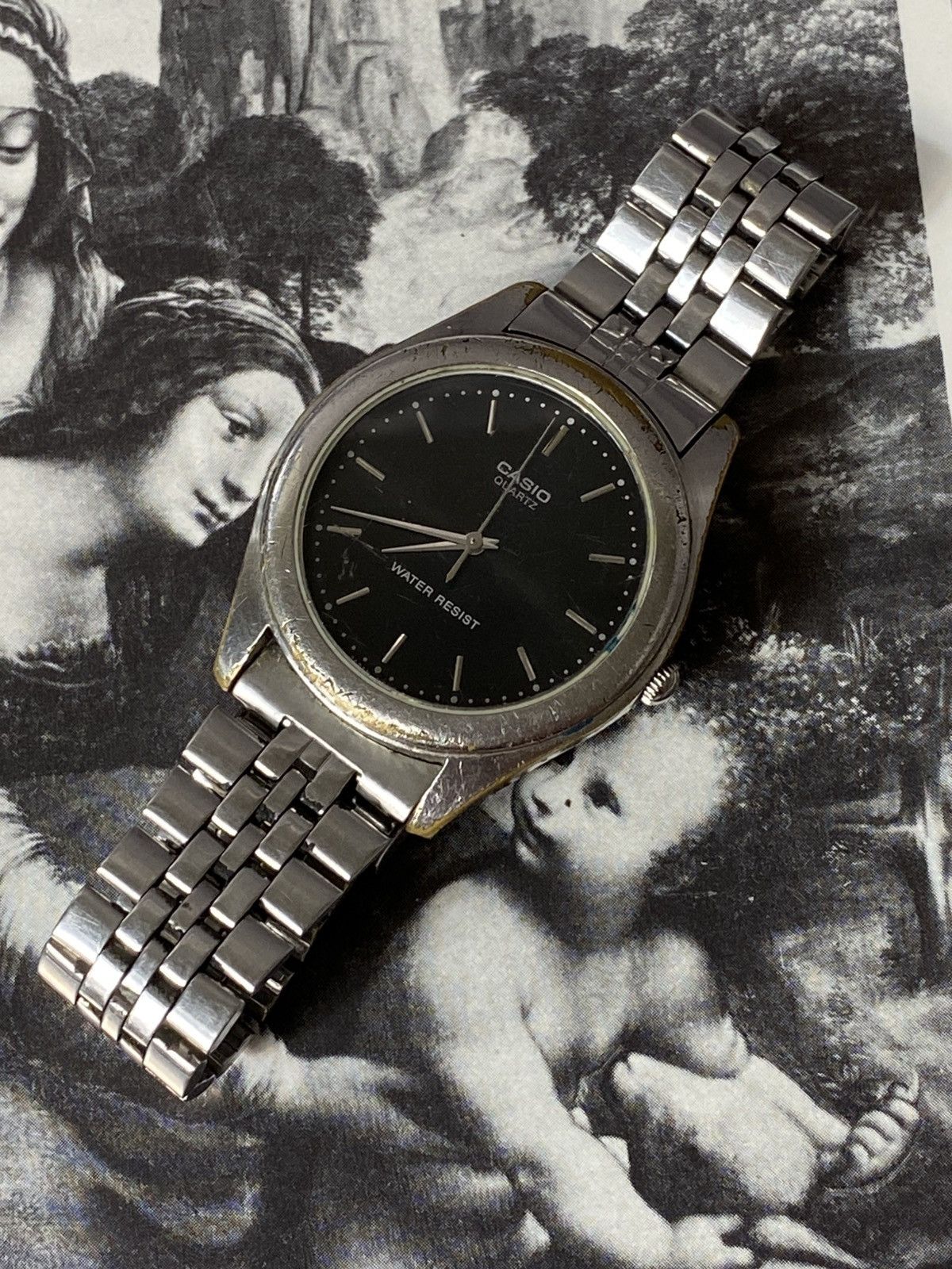 Casio Casio Watch MTP-1129, Quartz, Classic Black Dial, Vintage Size ONE SIZE - 1 Thumbnail