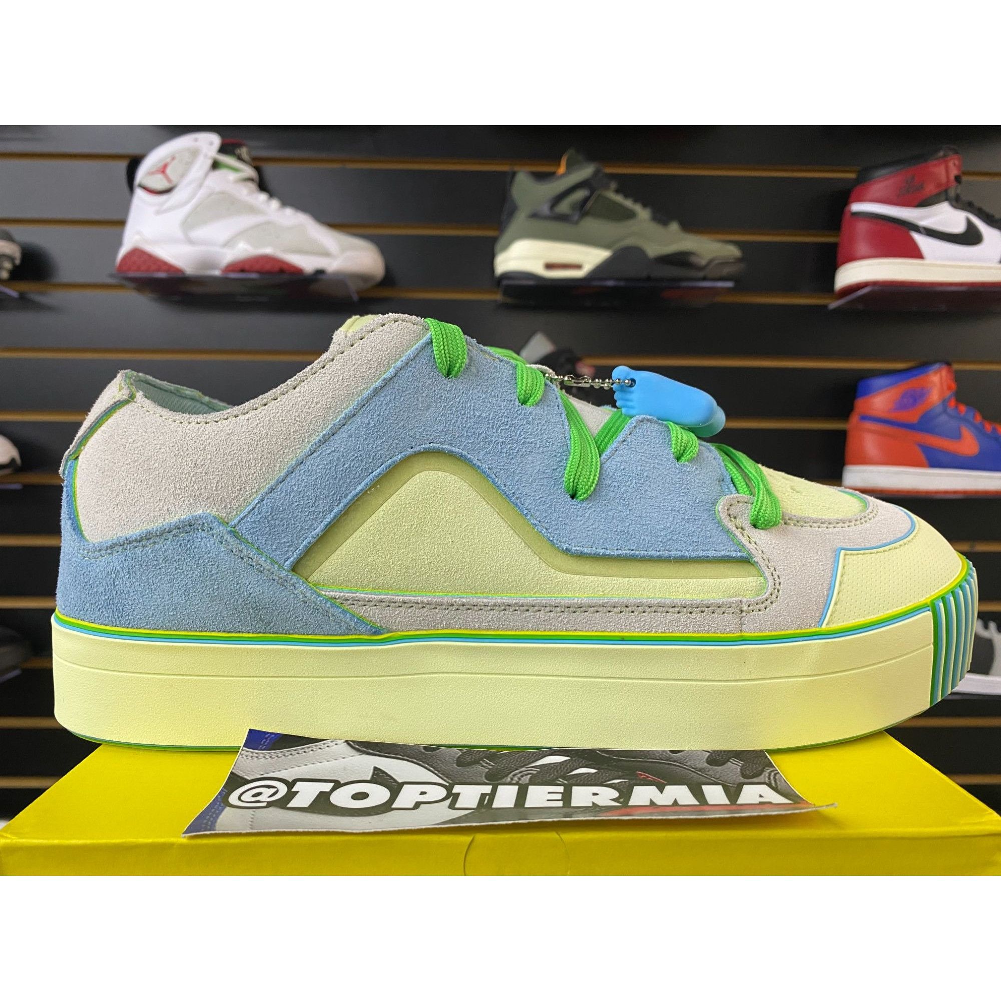 MSCHF MSCHF GOBSTOMPER OFF-LEMON EDITION SZ 13 Size US 13 / EU 46 - 5 Thumbnail