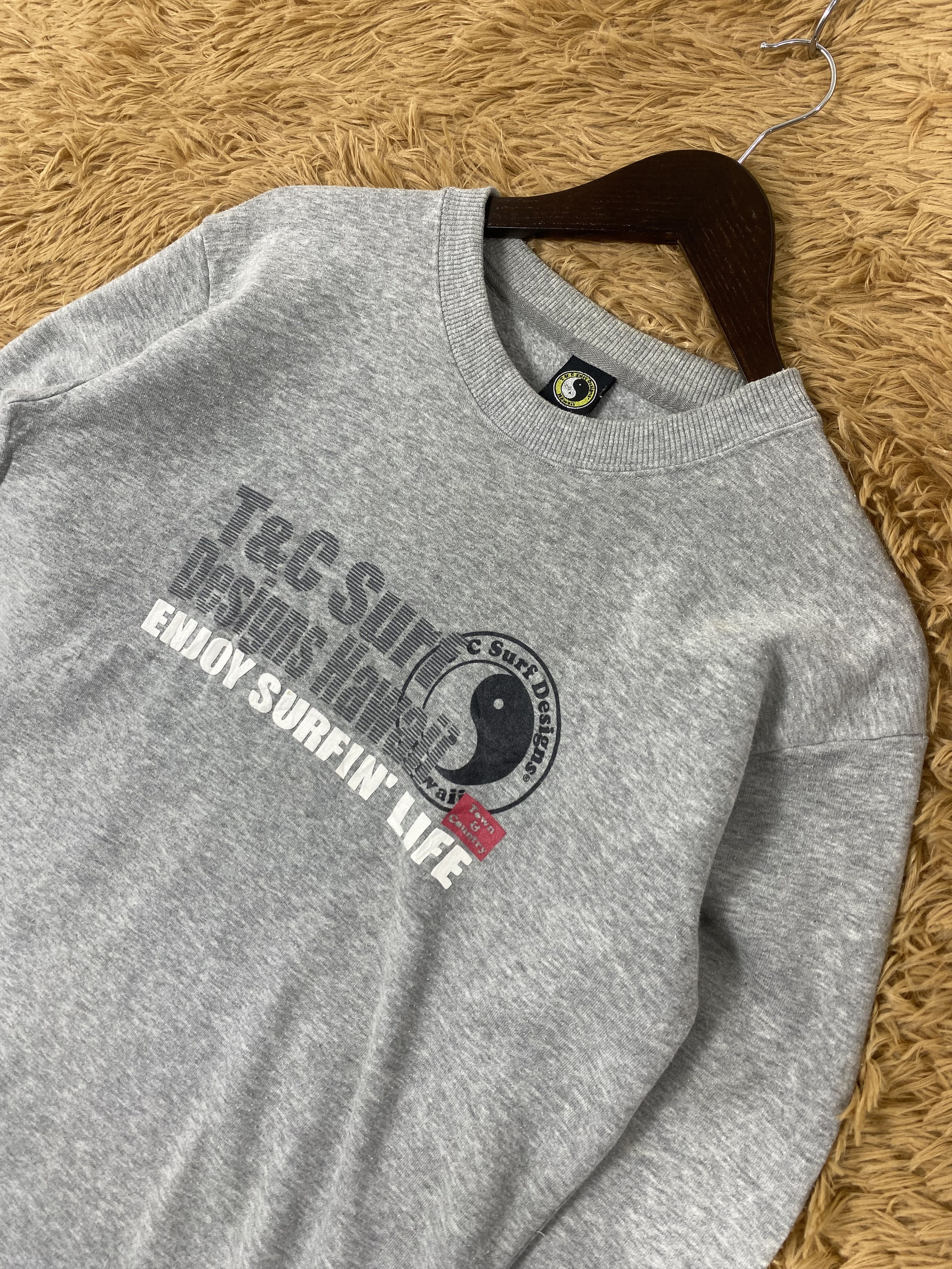 Japanese Brand Vintage T&C Surf Design Hawaii Sweatshirts PS0016 Size US S / EU 44-46 / 1 - 2 Thumbnail