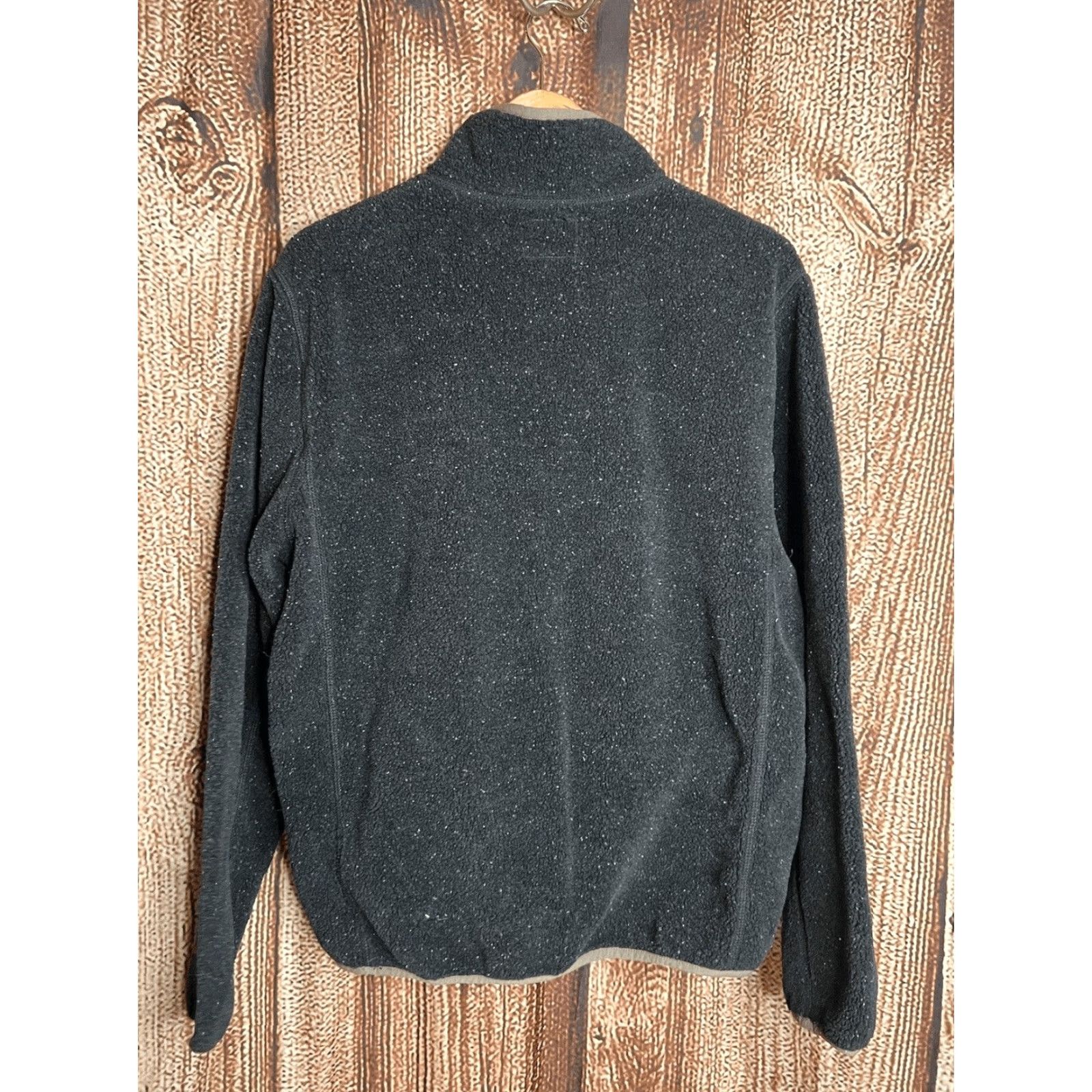 J.Crew J.CREW Nordic Polartec 1/4 Zip Fleece Pullover Gray Black Men’s Medium Pullover Zip 1/4 Stand-Up Collar Size US M / EU 48-50 / 2 - 3 Thumbnail
