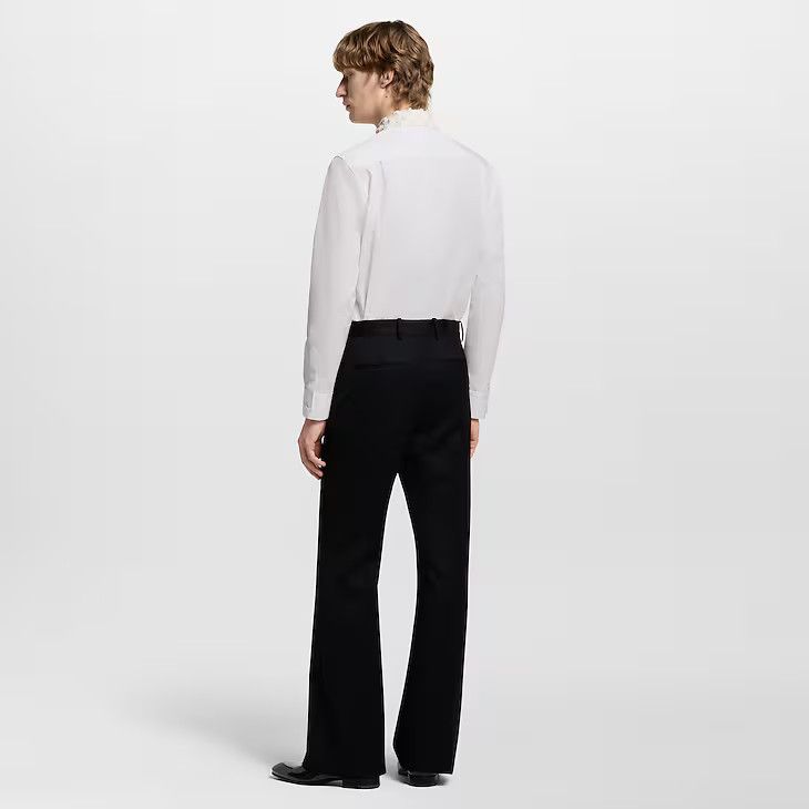 Louis Vuitton Embellished Collar Evening Shirt - 39 L Size 40S - 5 Thumbnail