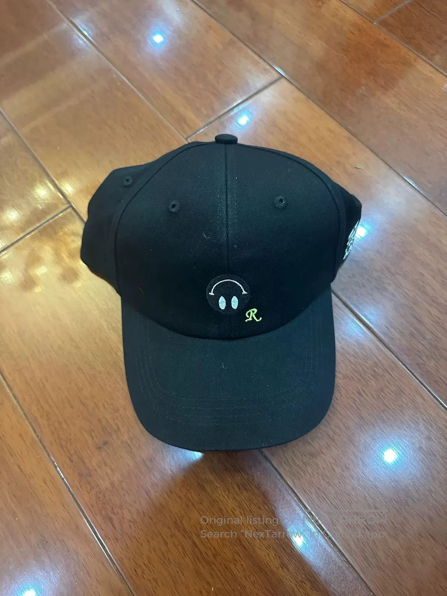 Raf Simons raf simons smiley logo black cap. Size ONE SIZE - 2 Thumbnail