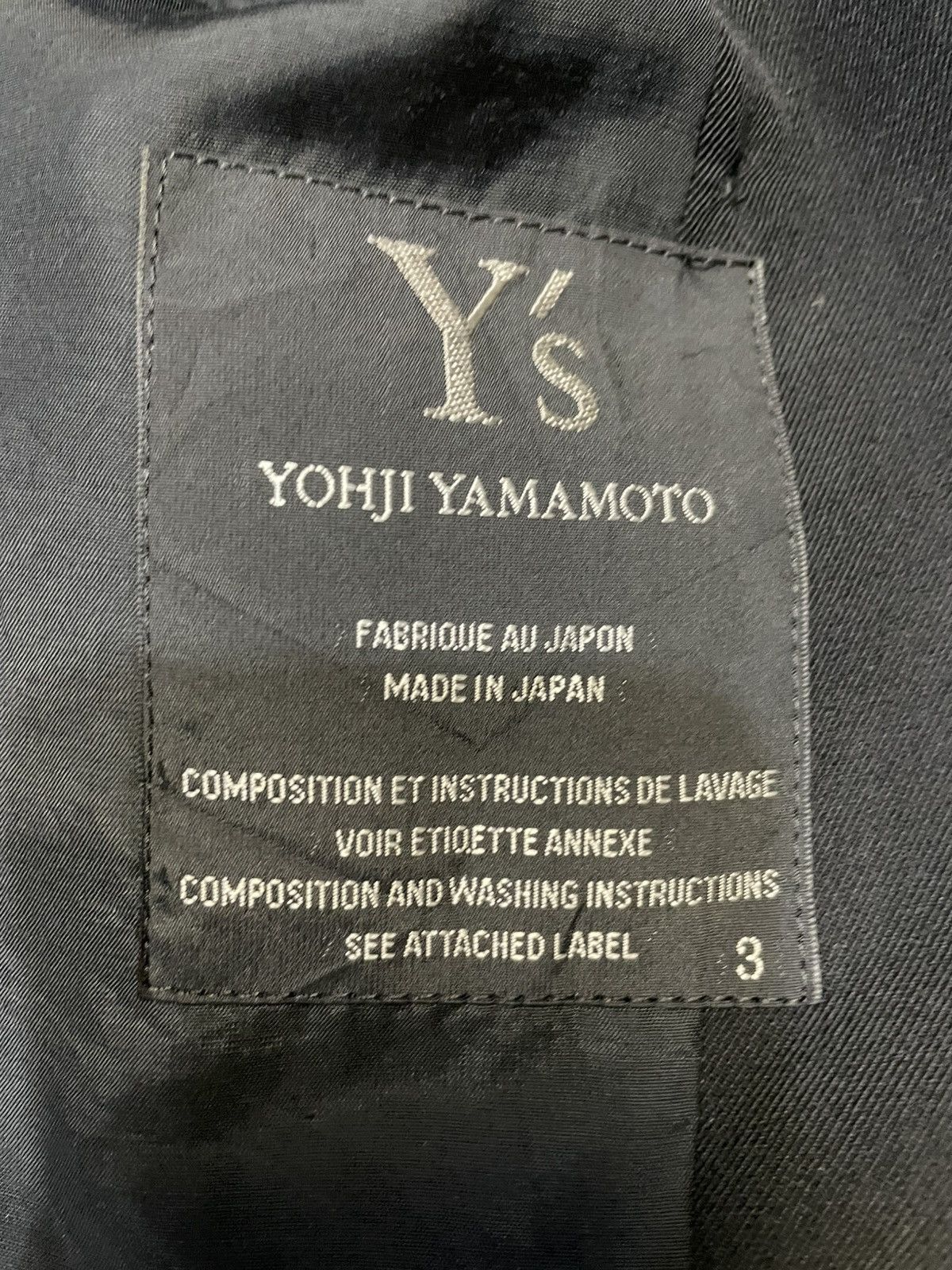 Yohji Yamamoto ✅Archives Collection✅ Y'S YOHJI YAMAMOTO Wool Long Coat Size US M / EU 48-50 / 2 - 10 Thumbnail