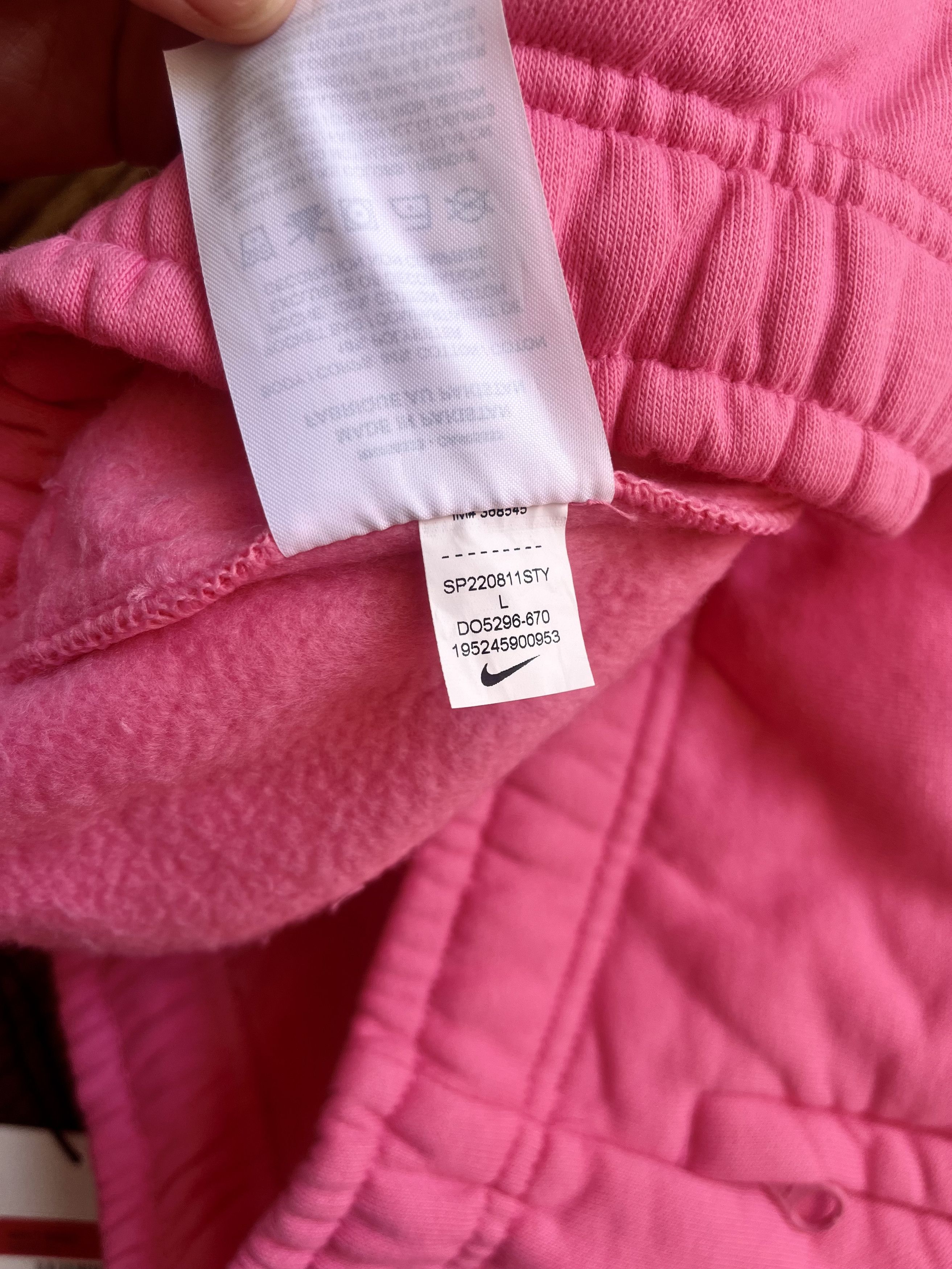 Nike × Stussy Nike x Stussy NRG Washed Fleece Sweatpants 'Lotus Pink' Size US 36 / EU 52 - 7 Thumbnail