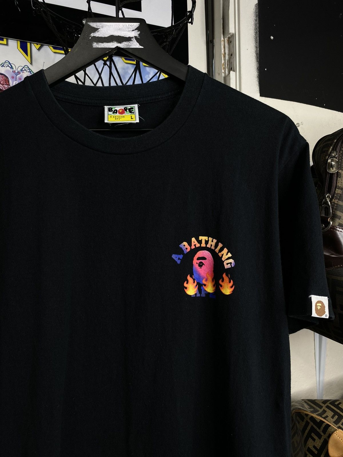 A Bathing Ape Emoji Bape Head T-Shirt Size Fits Medium
