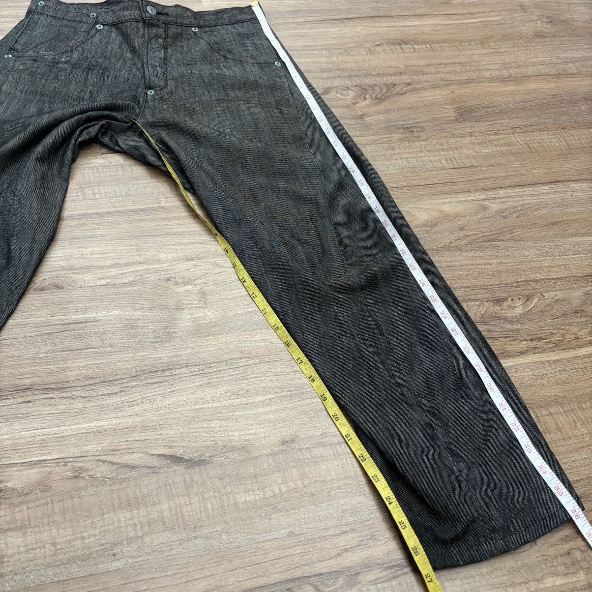 Levi's Vintage Levi’s Engineered Loose Cut Jeans One Pkt Cinch Back Size US 29 - 13 Thumbnail