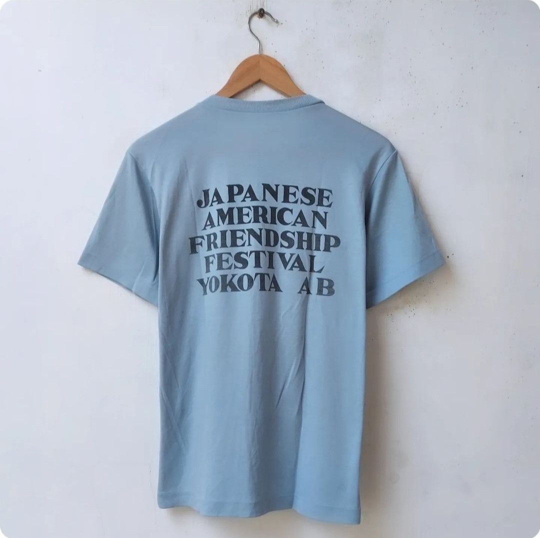 Vintage Vtg 90s F-15 Eagle Yokota AB Friendahip Festival Size US S / EU 44-46 / 1 - 2 Thumbnail