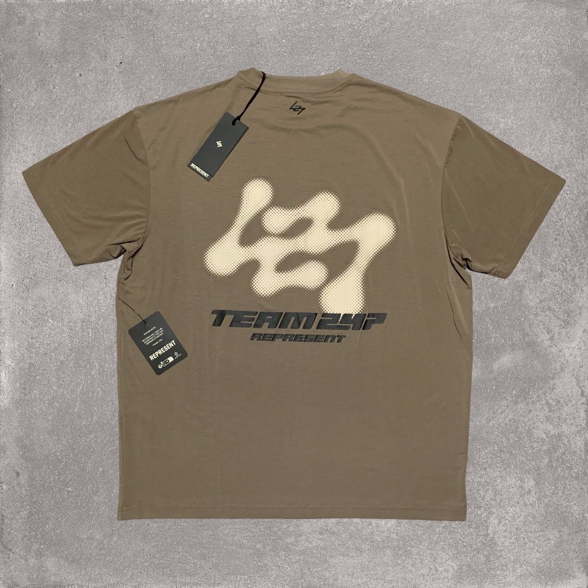 Represent Clo. Represent Medium 247 Future Terrains Umber Oversized Tee Size US M / EU 48-50 / 2 - 1 Thumbnail