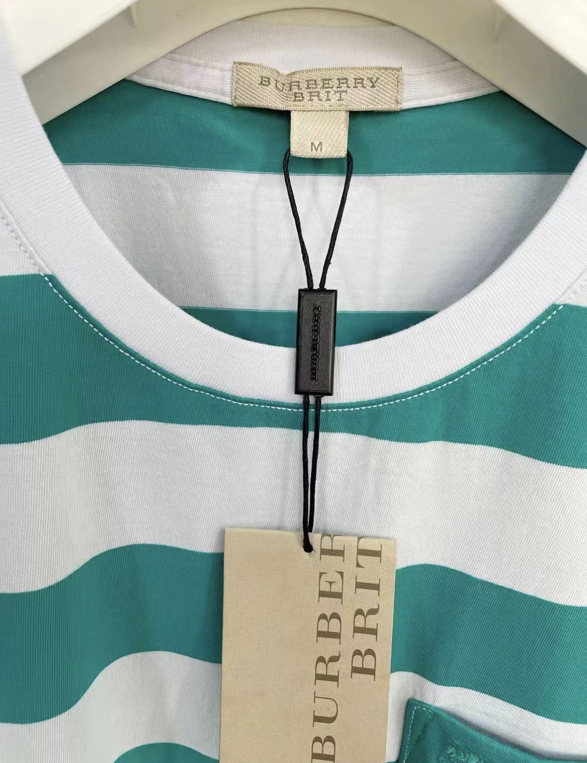 Burberry BURBERRY 100% Cotton Short Sleeve T-shirt J30 Size US S / EU 44-46 / 1 - 4 Thumbnail