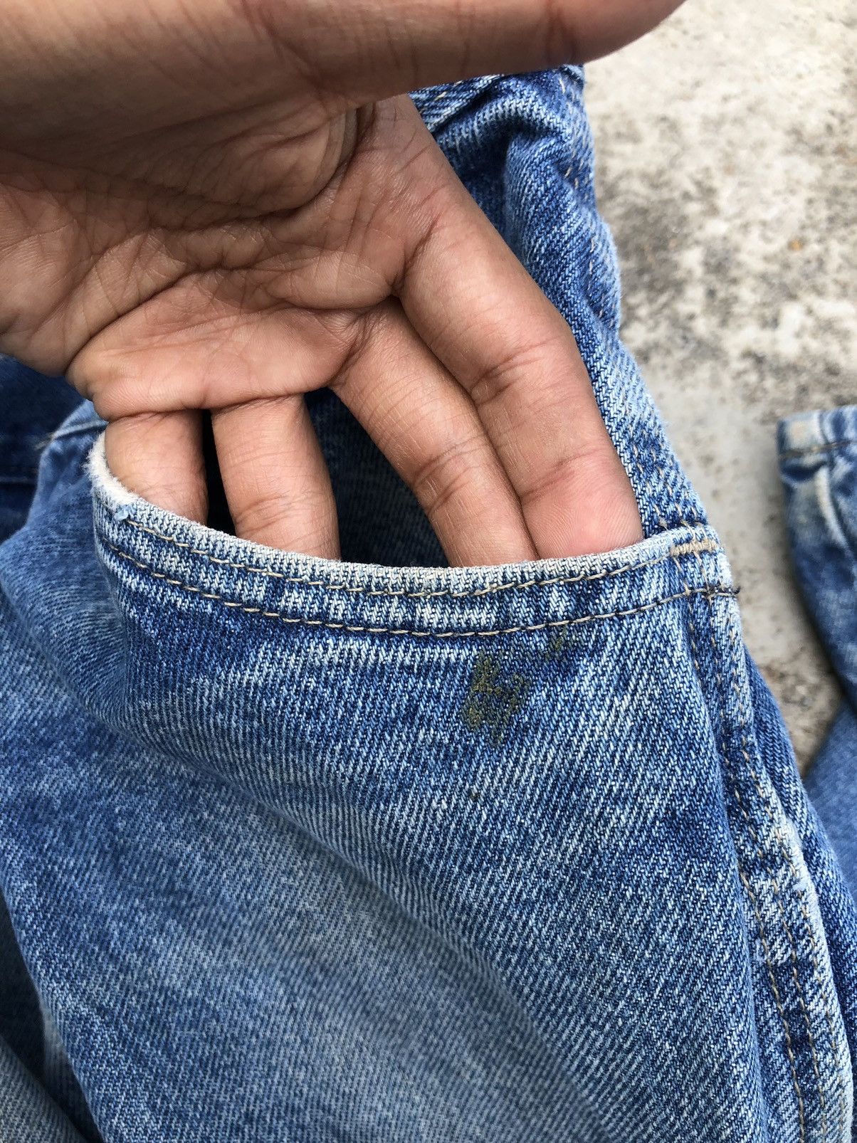 Dickies × Vintage DICKIES CARPENTER DISTRESSED DENIM Size US 30 / EU 46 - 3 Thumbnail