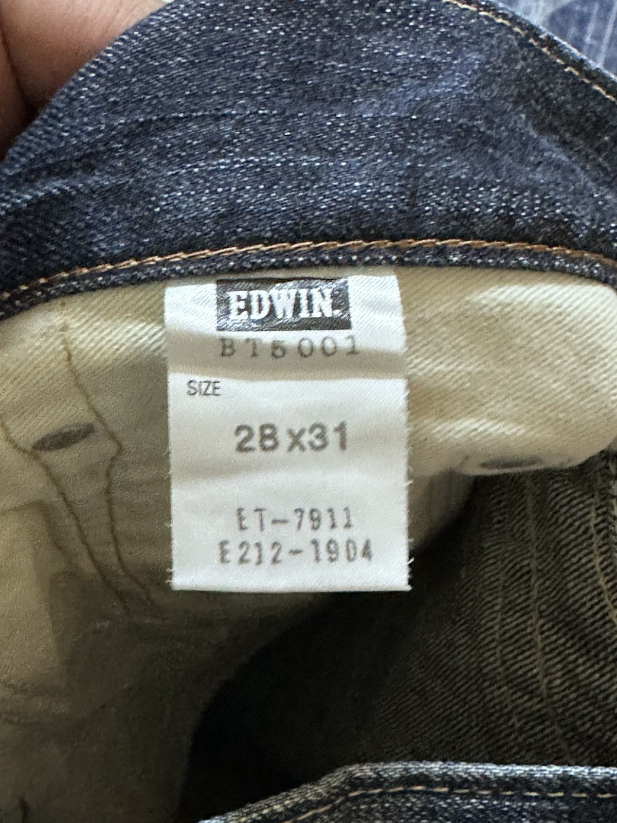 Edwin Vintage Edwin 503 Bluetrip Flare Bootcut Distressed Denim Size US 31 - 9 Thumbnail