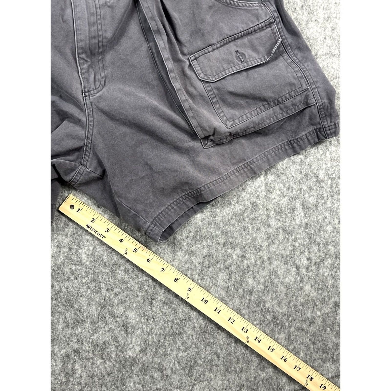 High Sierra VINTAGE High Sierra Cargo Shorts Mens Cotton Navy Gray 38 Regular Pockets Outdoor/Casual Shirt/Shorts Size US 38 / EU 54 - 5 Thumbnail