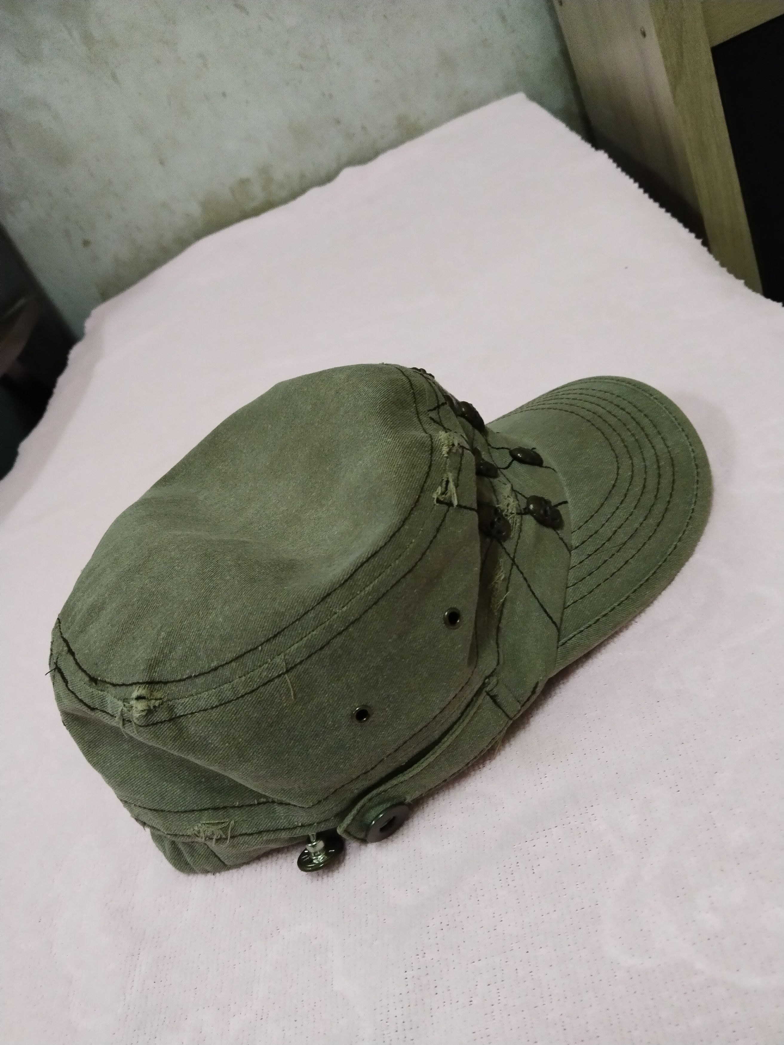 Scully CADET MILITARY SKULL KOREA EGOIST HAT Size ONE SIZE - 4 Thumbnail