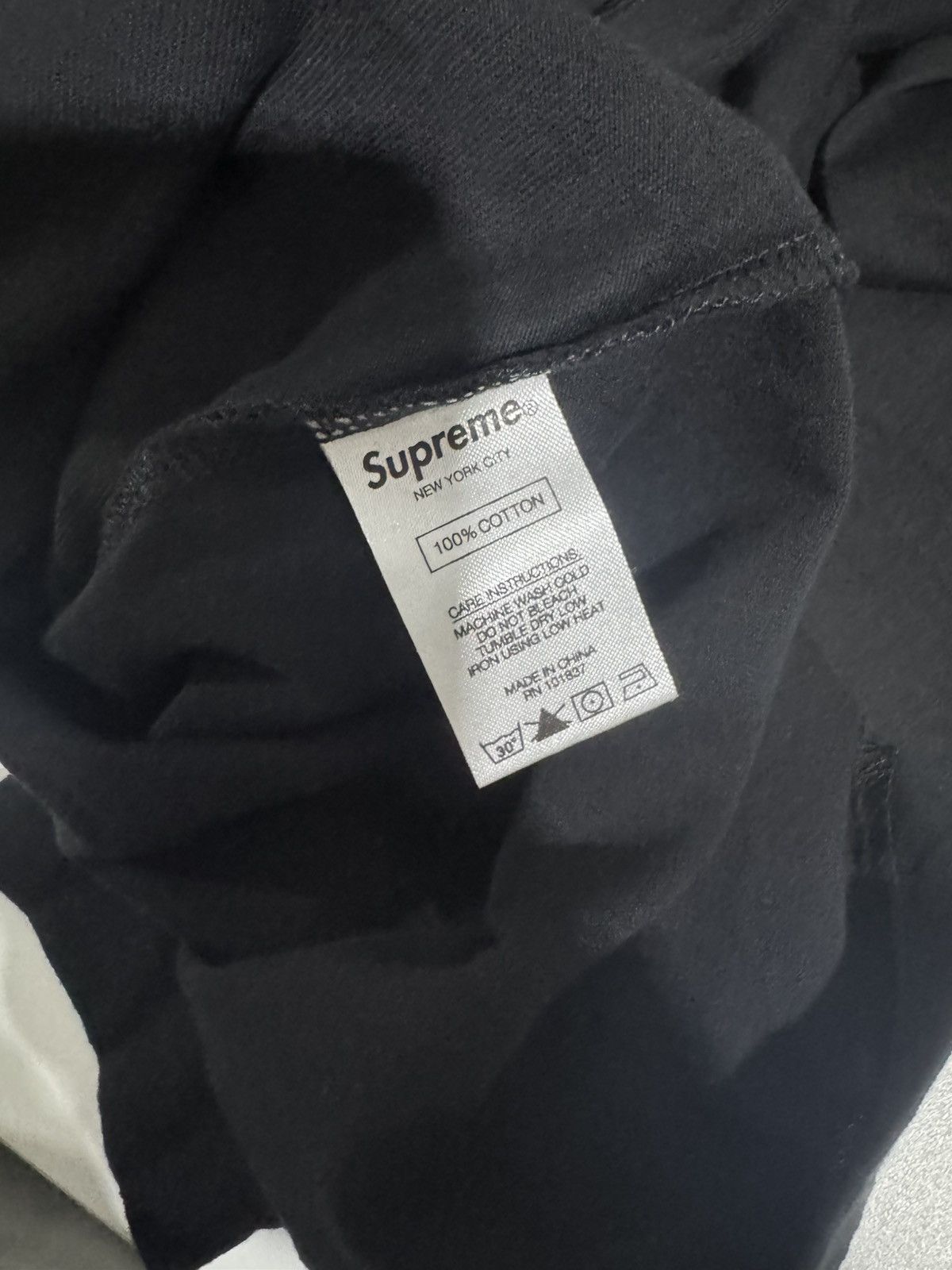 Supreme Means highest embroidered LS tee Size US M / EU 48-50 / 2 - 6 Thumbnail