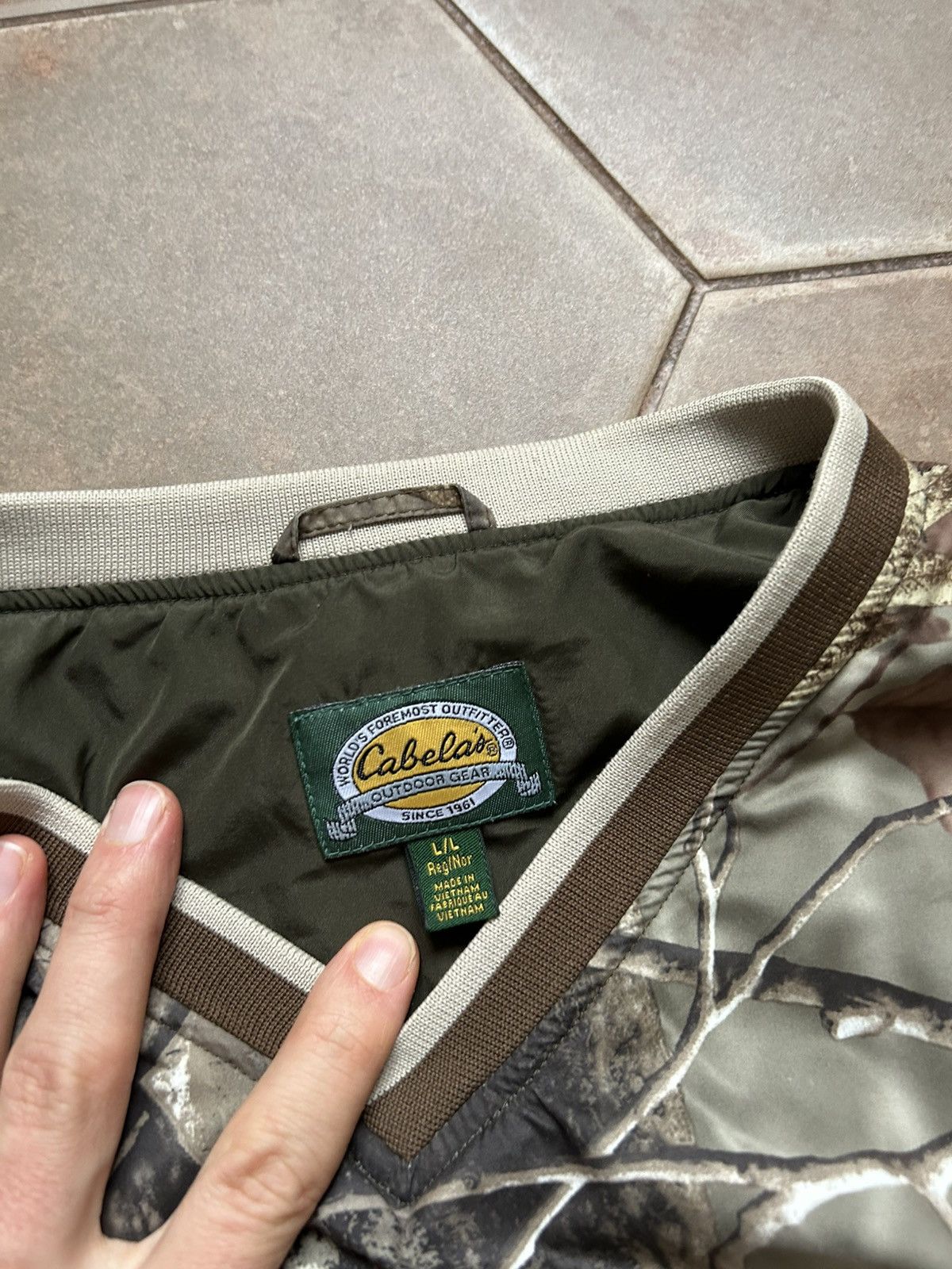 Cabelas Vintage Cabelas Outerwear Realtree Camo Jacket Size US L / EU 52-54 / 3 - 4 Thumbnail