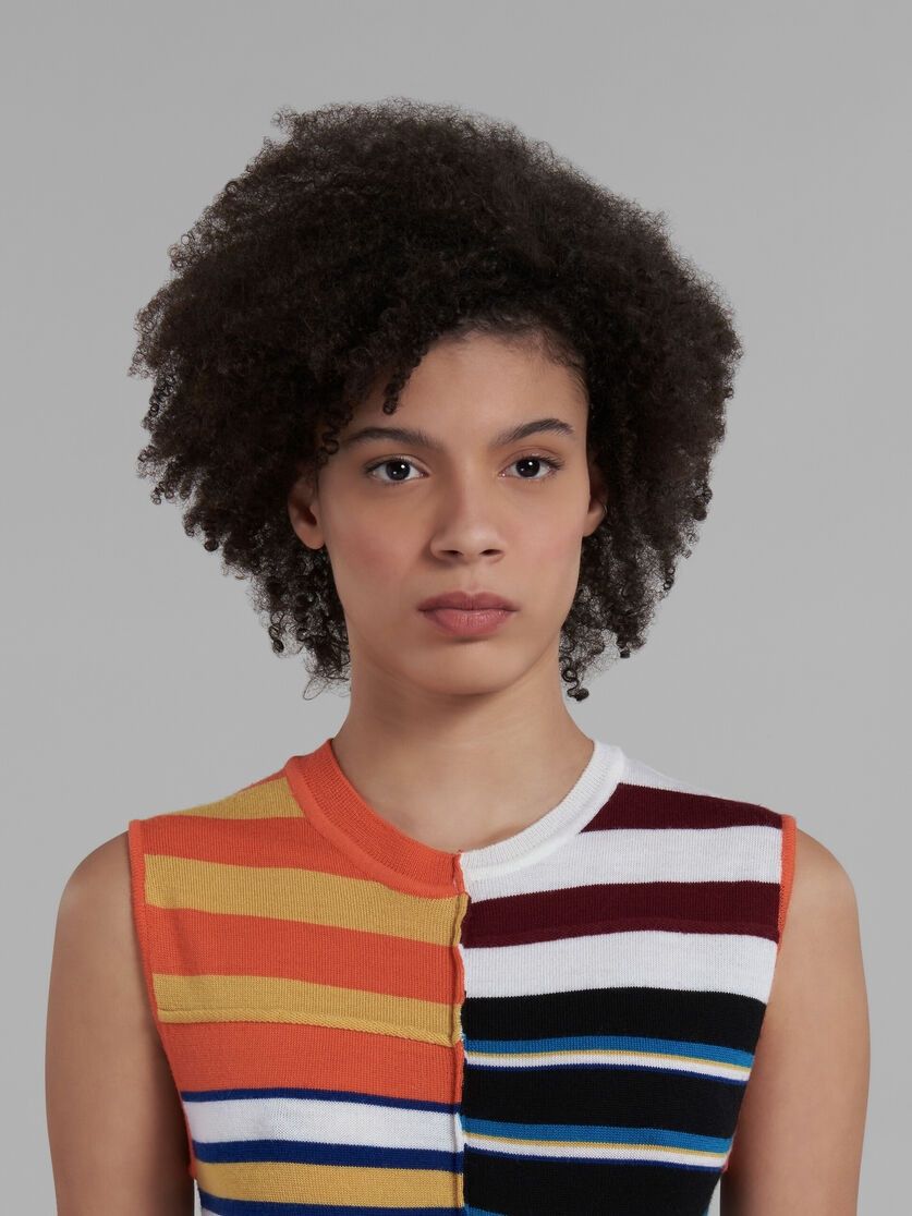 Marni o1w1db10824 Knit Dress in Multicolor Size XS / US 0-2 / IT 36-38 - 5 Thumbnail