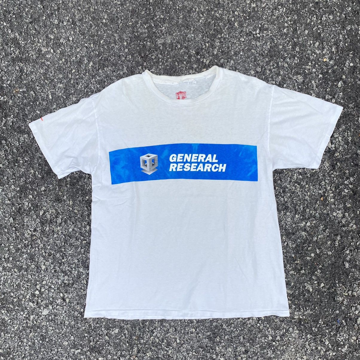 General Research × Vintage Vintage 1996 General Research Distressed Tee Archive Jacket Size US L / EU 52-54 / 3 - 2 Thumbnail