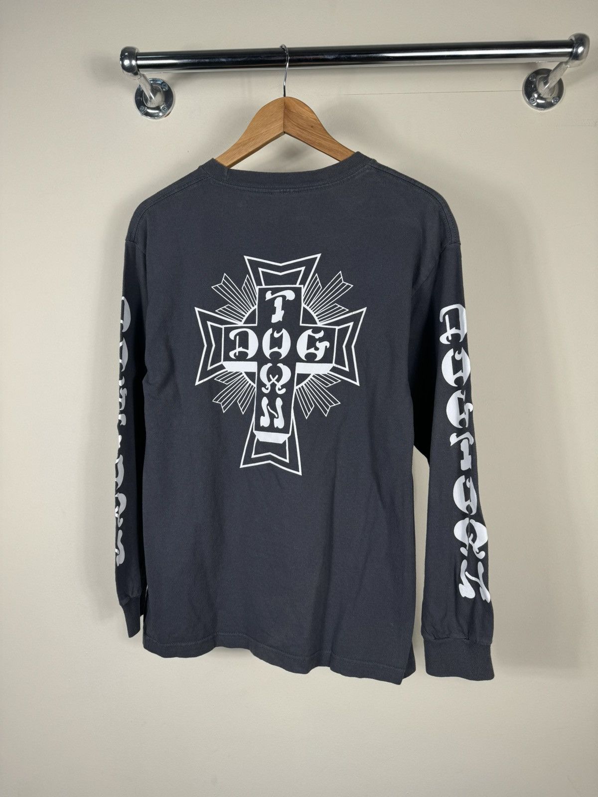Band Tees × Vintage Vintage Dog Town American USA Skateboard Style Long Sleeve Size US S / EU 44-46 / 1 - 1 Thumbnail