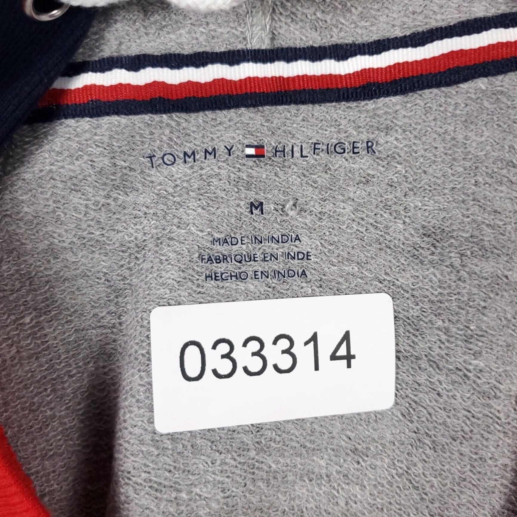 Tommy Hilfiger Tommy Hilfiger Womens Sweater Medium Gray Crop Top Hoodie Size M / US 6-8 / IT 42-44 - 8 Thumbnail