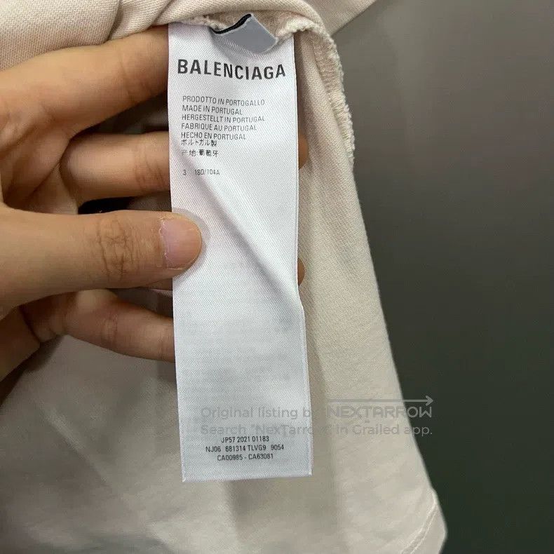 Balenciaga Balenciaga FBI Logo Print Short Sleeve Size US L / EU 52-54 / 3 - 4 Thumbnail