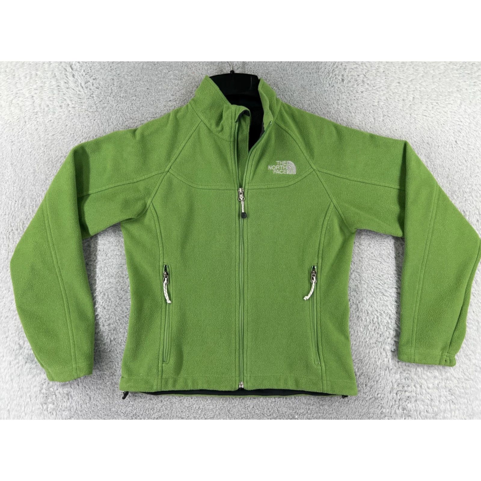 The North Face The North Face Jacket Womens Small Green Zip Fleece Pockets Cozy Outdoor Camp Size M / US 6-8 / IT 42-44 - 2 Thumbnail