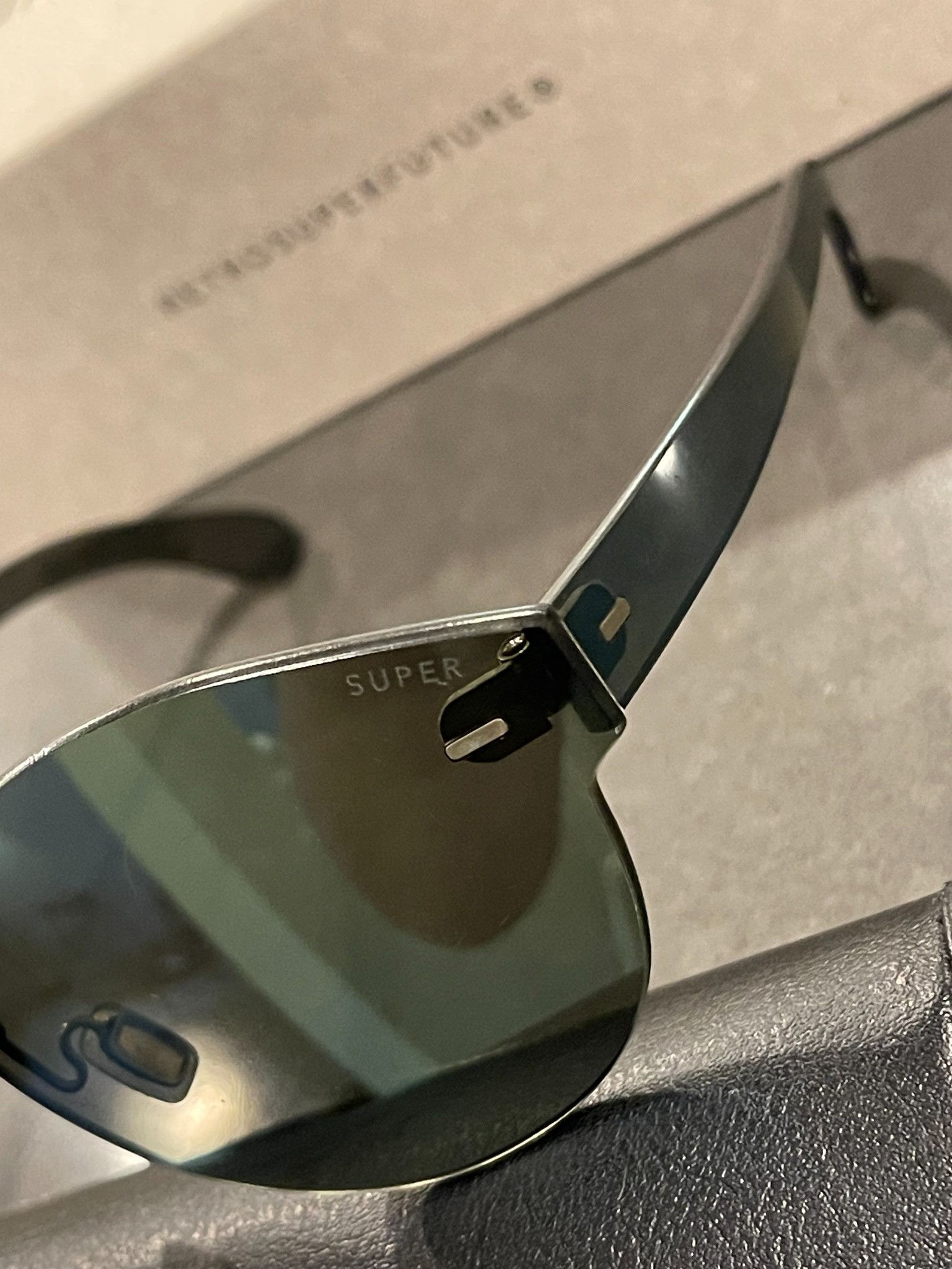 Retrosuperfuture SUN3H6R2 Green Mirrored Sunglasses Size ONE SIZE - 2 Thumbnail