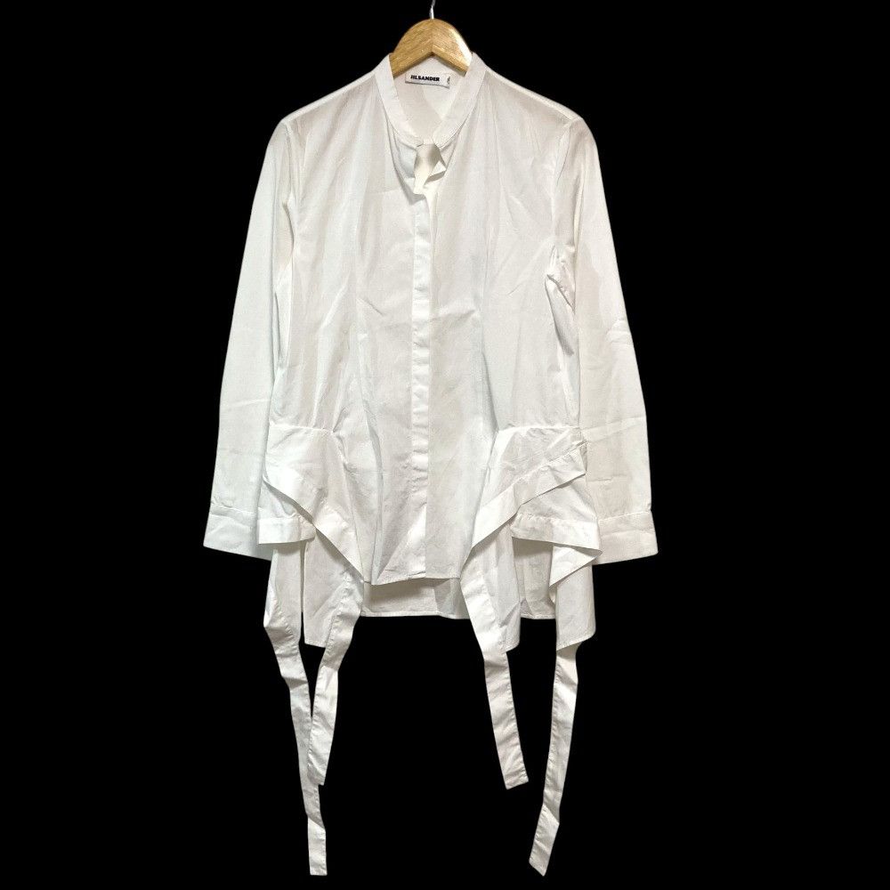 Jil Sander Jil Sander Jil Sander Panel Cotton Poplin Shirt Cotton Shirt Textile Dress Shirt DUTY FREE for USA Size ONE SIZE - 1 Thumbnail