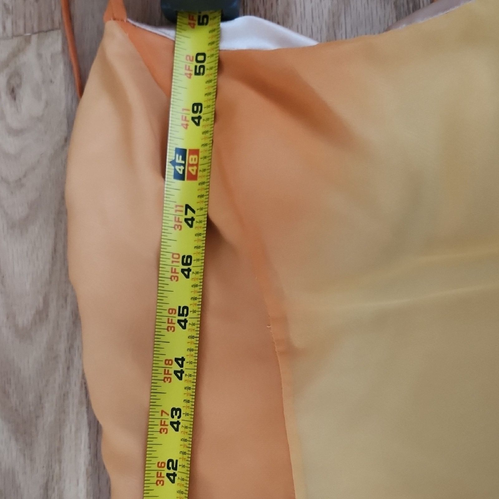 Handmade Orange Dress Size M / US 6-8 / IT 42-44 - 4 Thumbnail