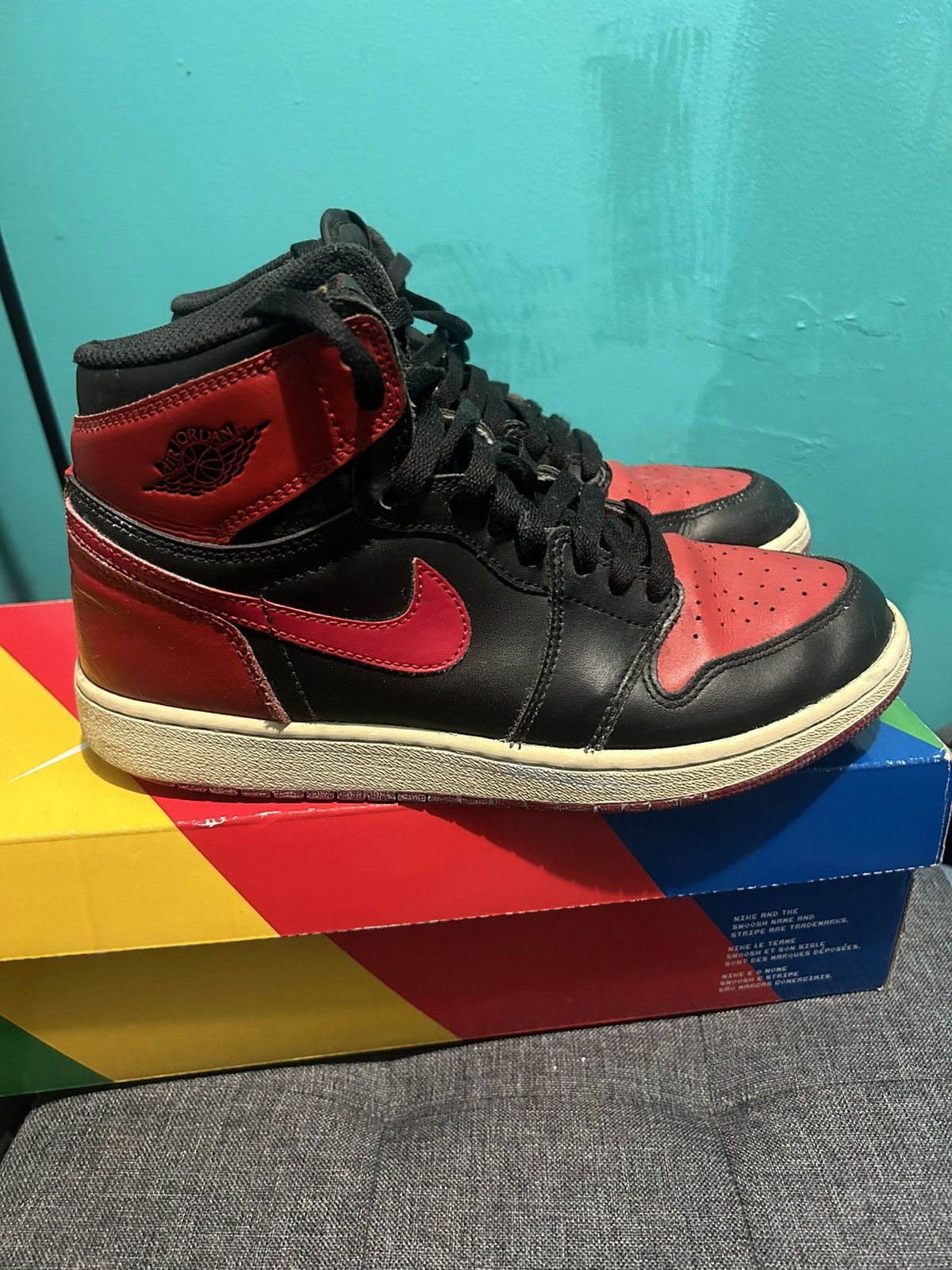 Jordan Brand Retro 1 “Banned” 2016 Size US 6.5 / EU 39-40 - 2 Thumbnail