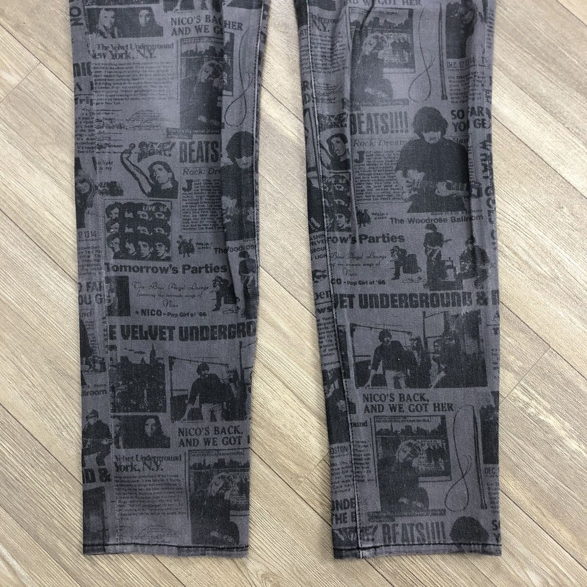 Hysteric Glamour 2000s Hysteric Glamour The Velvet Underground Jeans Size US 28 / EU 44 - 10 Thumbnail