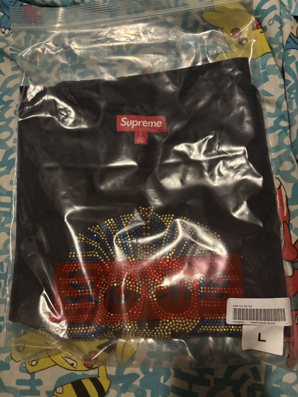 Supreme Supreme King Tut S/S Top Black Large Size US L / EU 52-54 / 3 - 4 Thumbnail