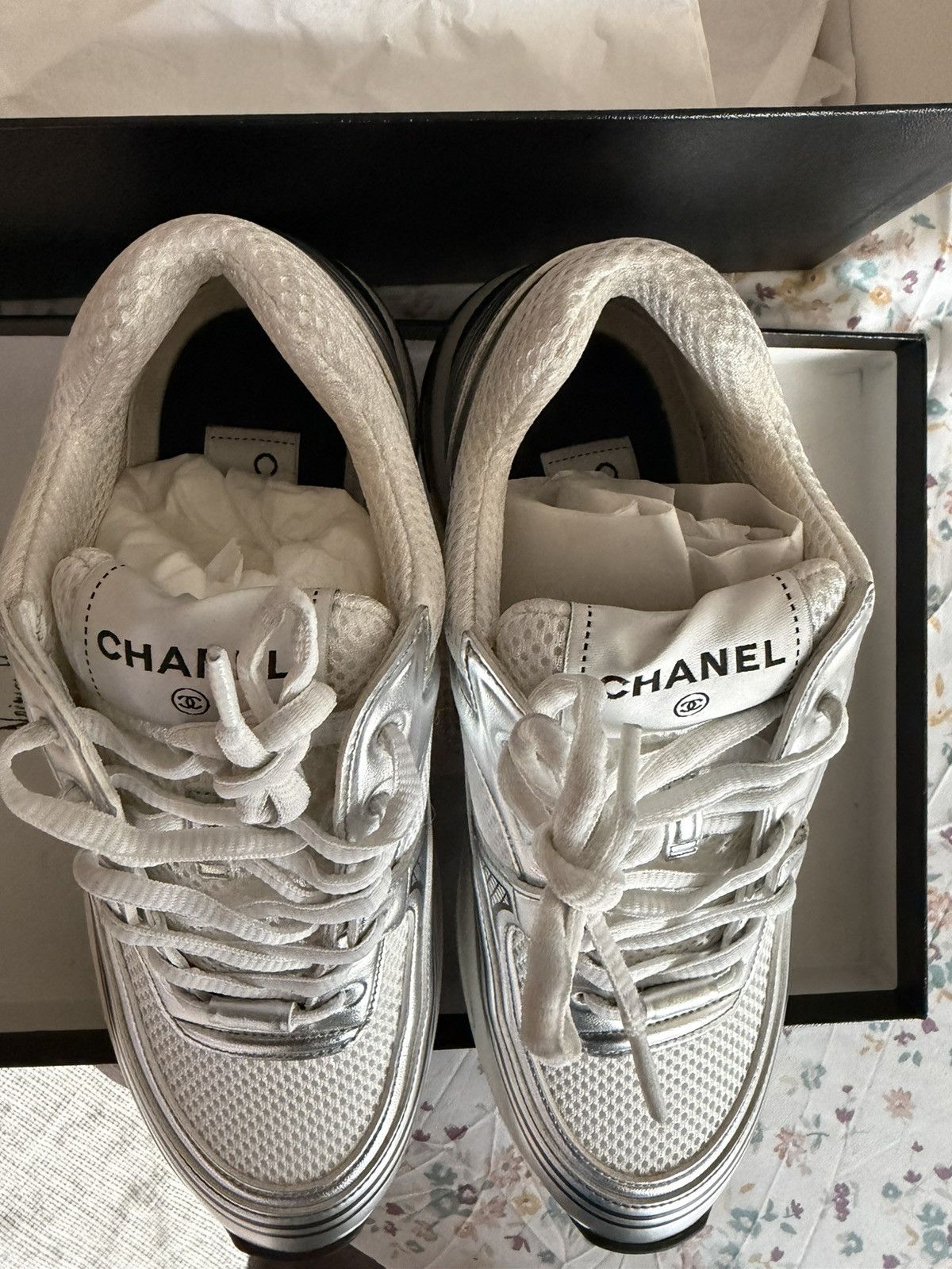 Chanel Chanel runners Size US 8 / IT 38 - 3 Thumbnail