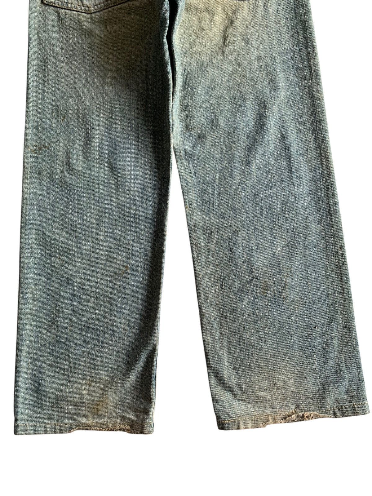 Edwin VINTAGE EDWIN SELVEDGE 505Z FADED&RUSTY DISTRESSED DENIM Size US 30 / EU 46 - 9 Thumbnail
