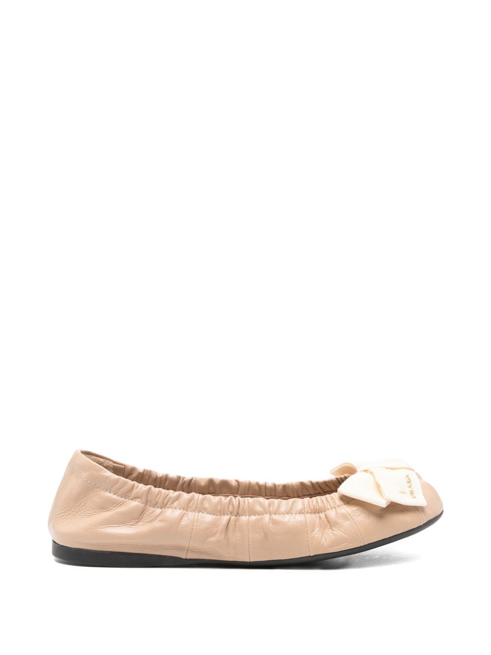 Prada LEATHER BALLET FLATS Size US 11 / IT 41 - 1 Thumbnail
